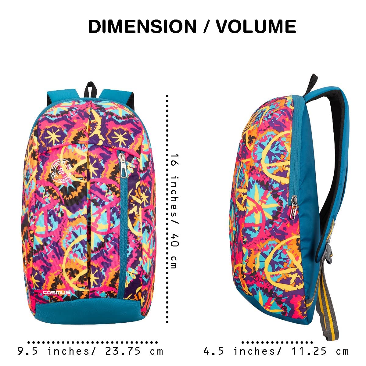 Cosmus Zipit Small Outdoor Mini Backpack 12 L - alphahostel.in
