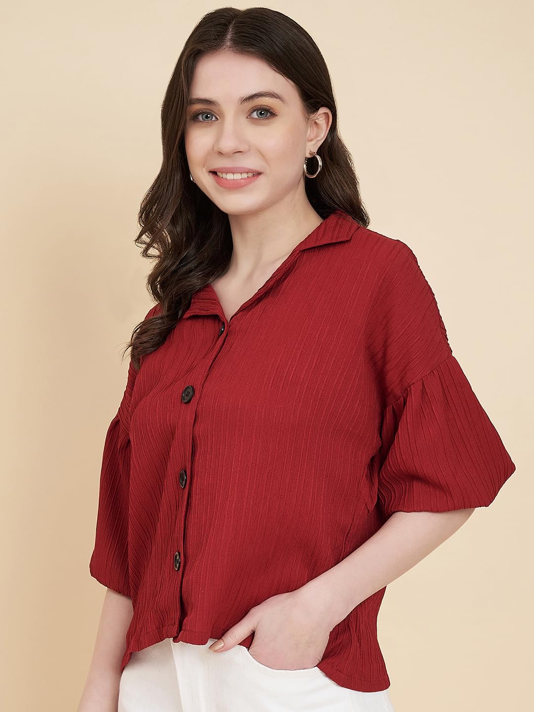 VAIRAGEE Women Cotton Blend Striped Pattern