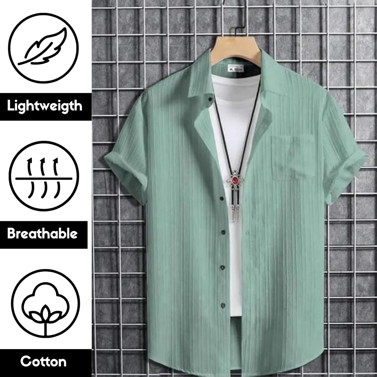 Vikita Enterprise Cotton Stylish Boys Shirts Regular Fit