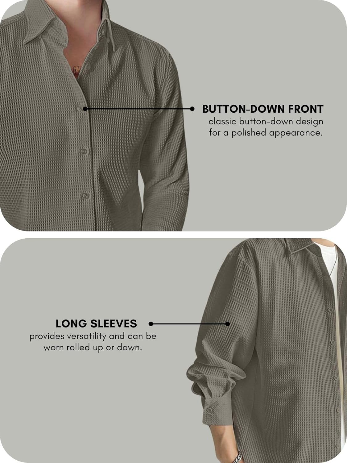 Leriya Fashion Men's Solid Regular Fit Shirt