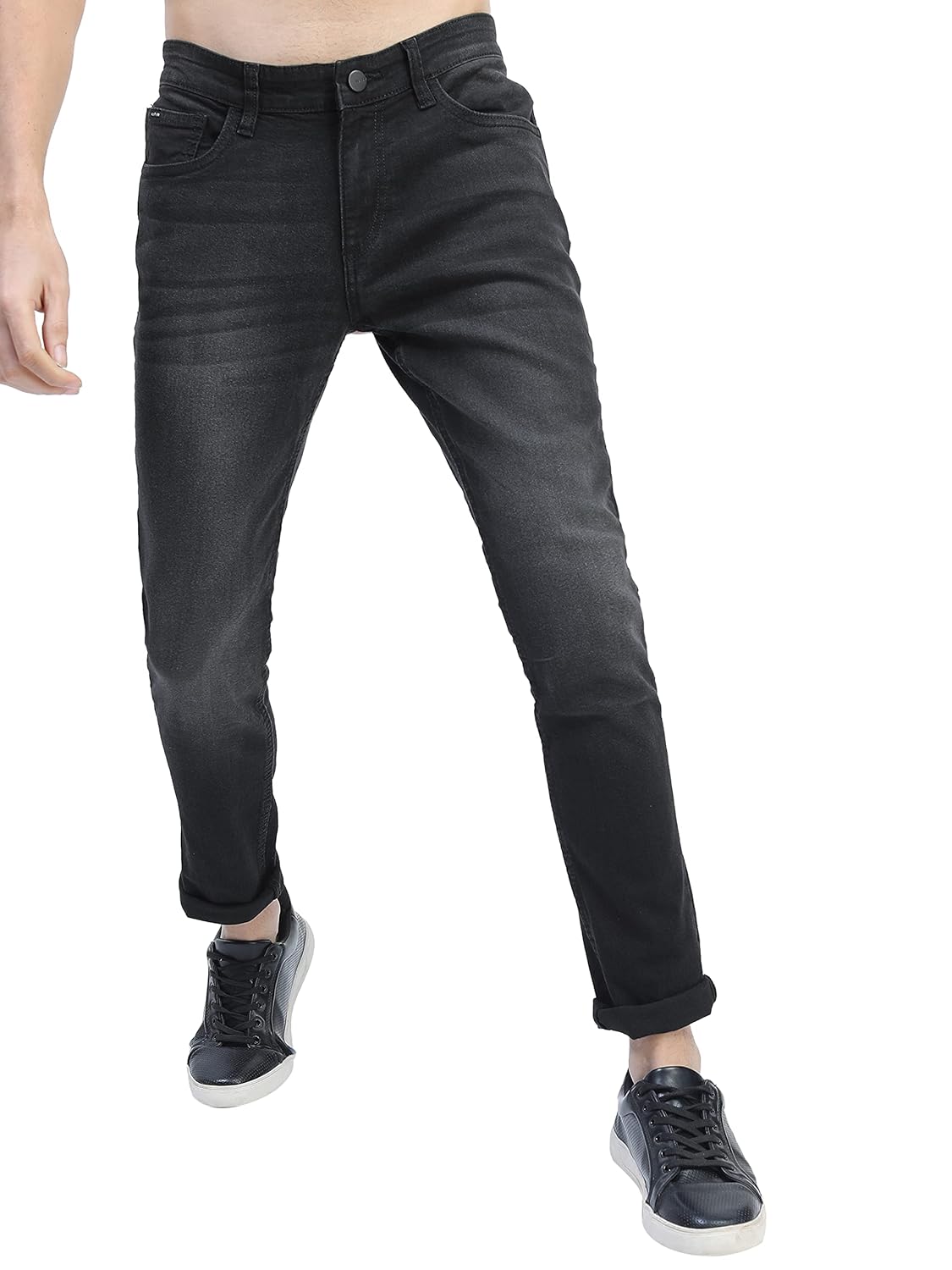 KETCH Men's Slim Fit Mid Rise Jeans (Stretchable)