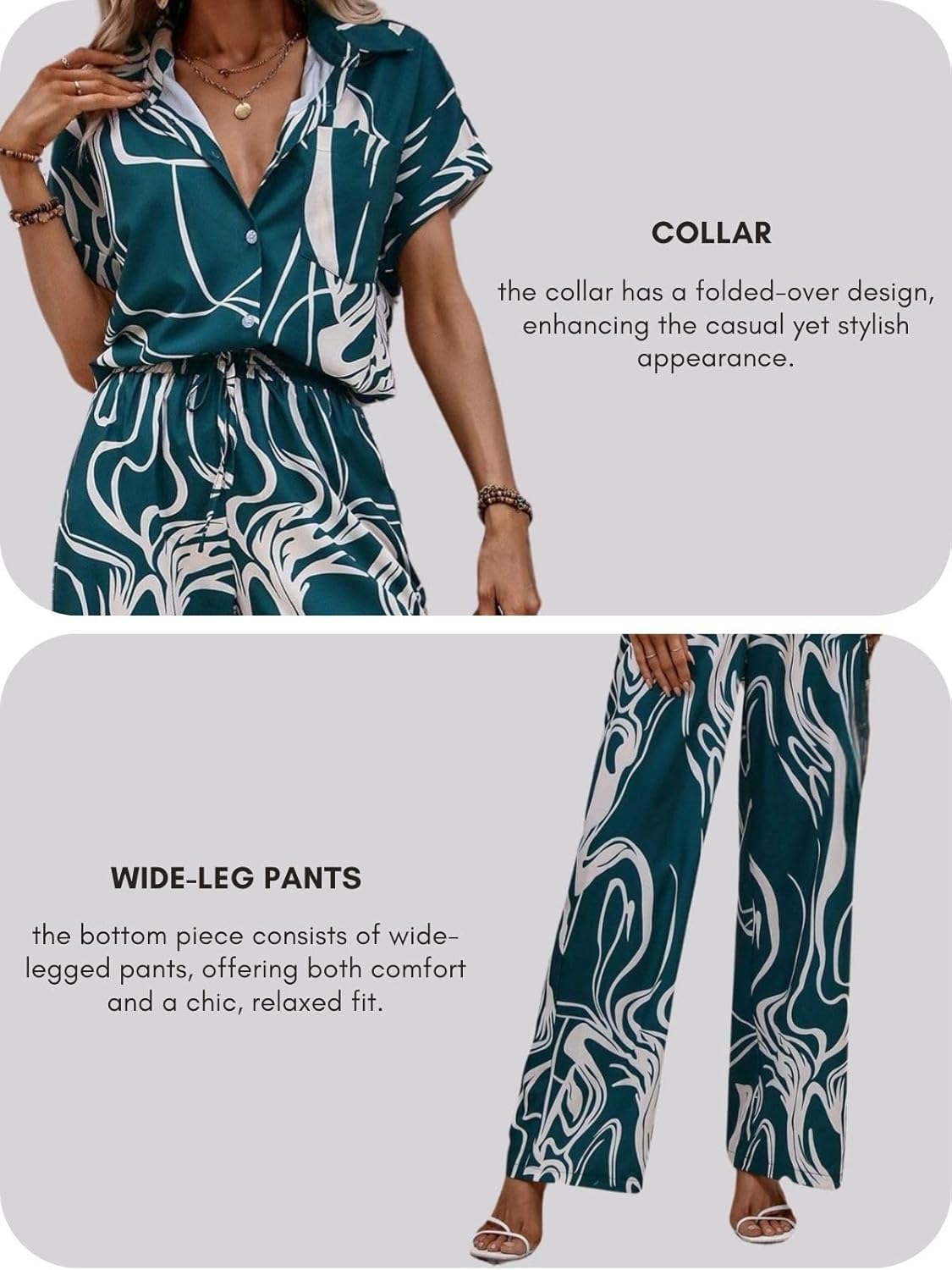Leriya Fashion Co-ord Set for Women – Stylish Korean Summer Outfit | Trendy Travel & Streetwear Look for Girls |Jumpsuit for Women | Hangouts | Picnic | Vacation Wear | Half Sleeeve |