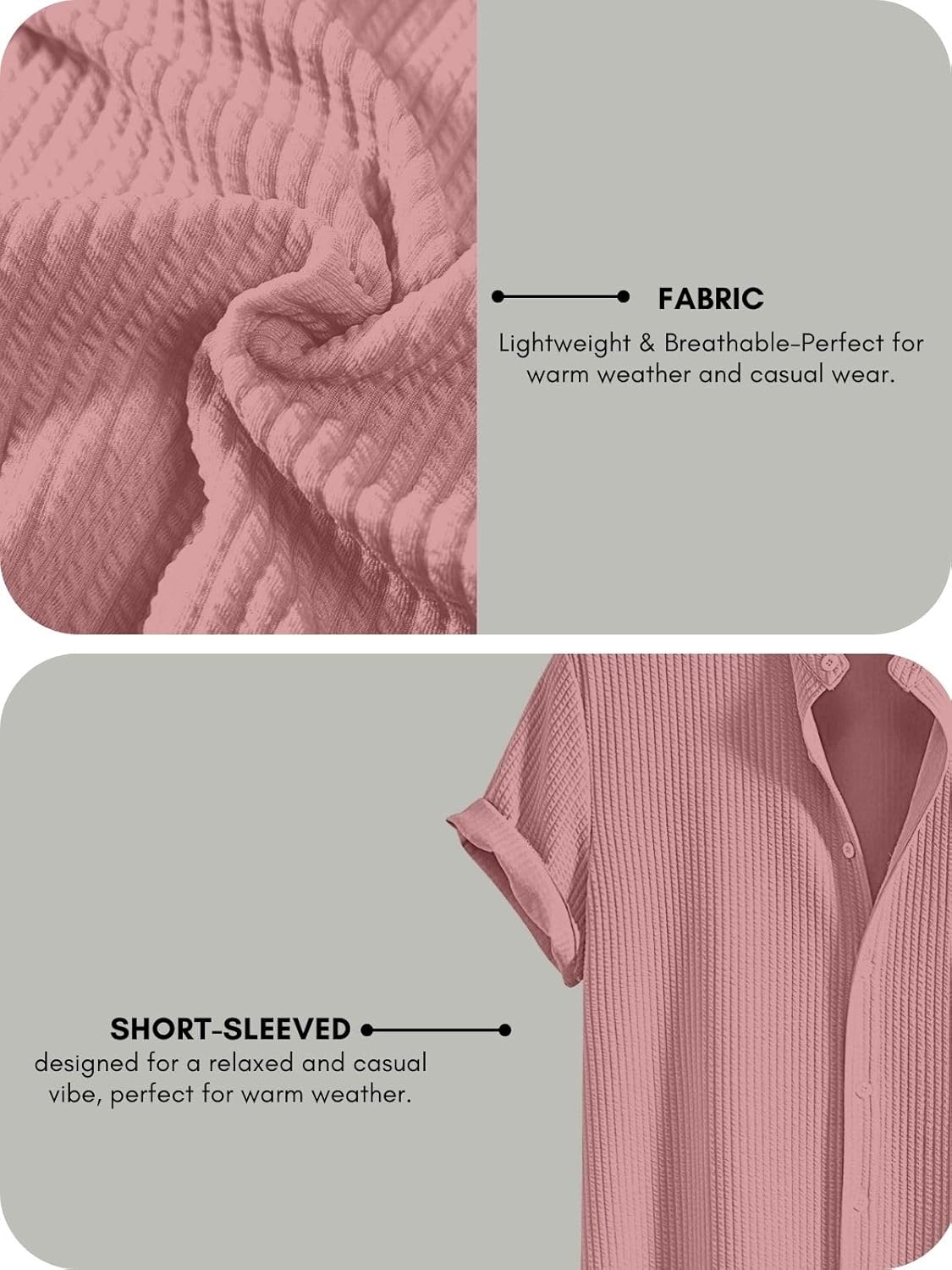 GRECIILOOKS Shirt for Men | Mens Casual Shirt's