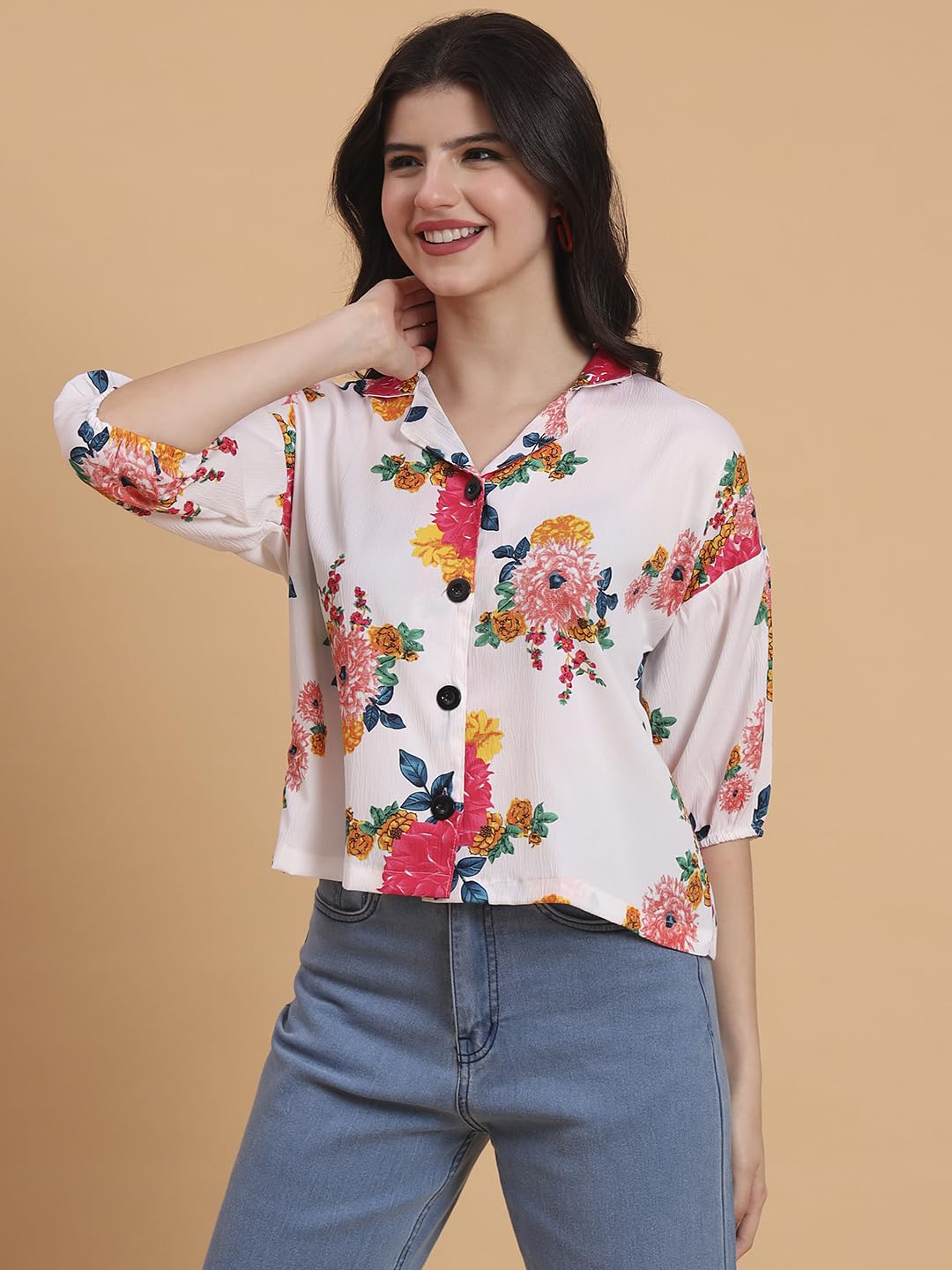 SOFISTY Women's Boxy Shirt | Cotton Bland