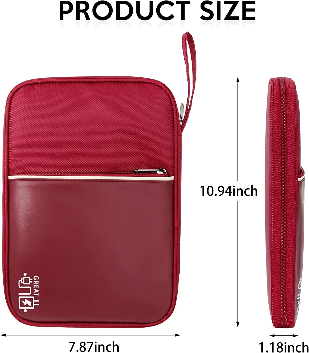 Electronics Organizer Bag Waterproof Carrying Pouch
