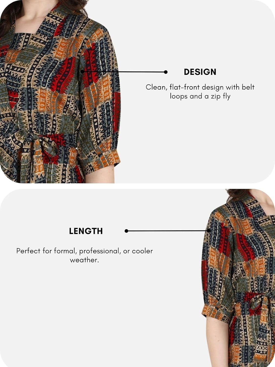 Leriya Fashion Women's Printed Regular Fit Top with Half Sleeves for Office Wear, Casual Wear, Under 399 Top for Women/Girls Top