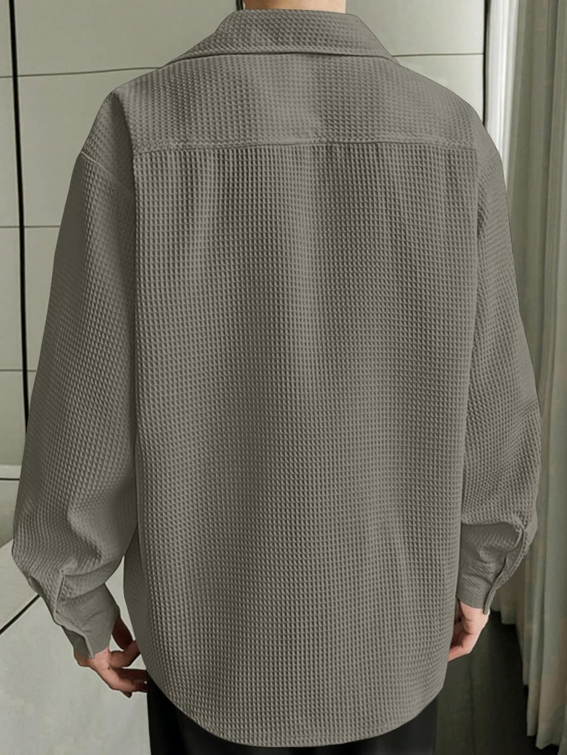Leriya Fashion Men's Solid Regular Fit Shirt