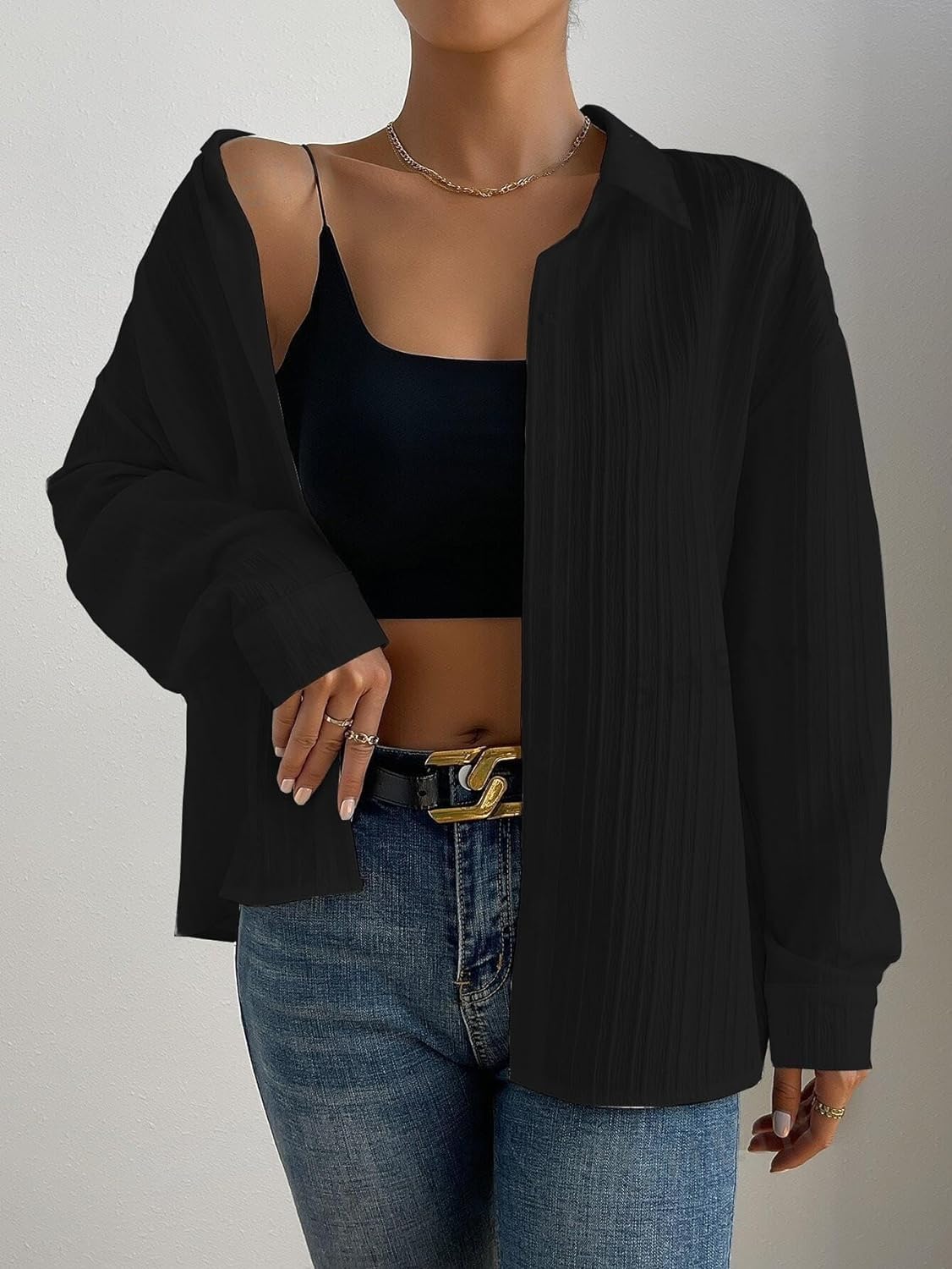 ROYALICA Women and Girls Fancy Women Regular Fit Formal Shirt/Shirts for Women Stylish Western.