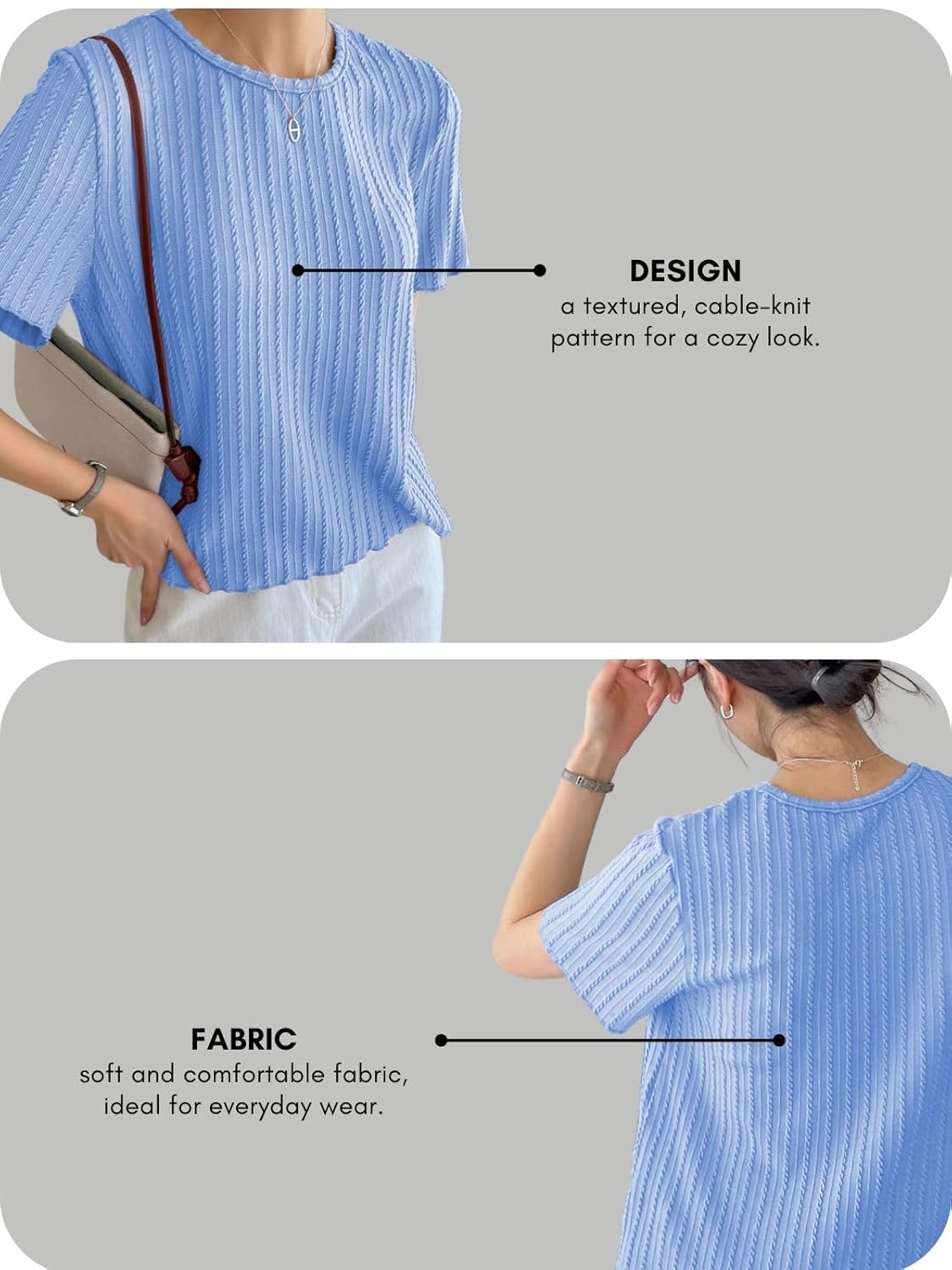GRECIILOOKS Women’s Fashion Tops – Crop Top, Loose Fit Oversized Shirts & Stylish Korean Tank Tops for Summer Wear (Available in Plus Size and Combo Pack of 2)