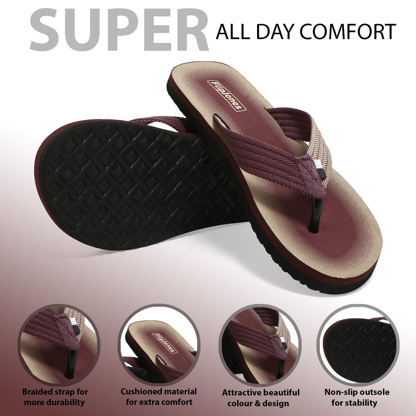 Flip-Flop Lightweight and comfortable Outdoor And Indoor - alphahostel.in