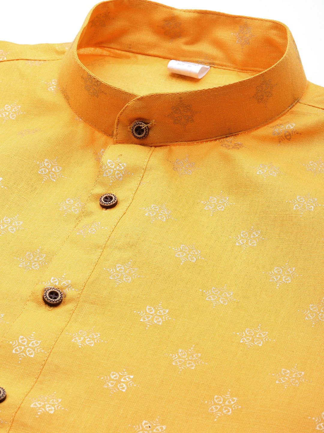 Luxrio Kurta for Men Cotton Blend Printed Regular Fit