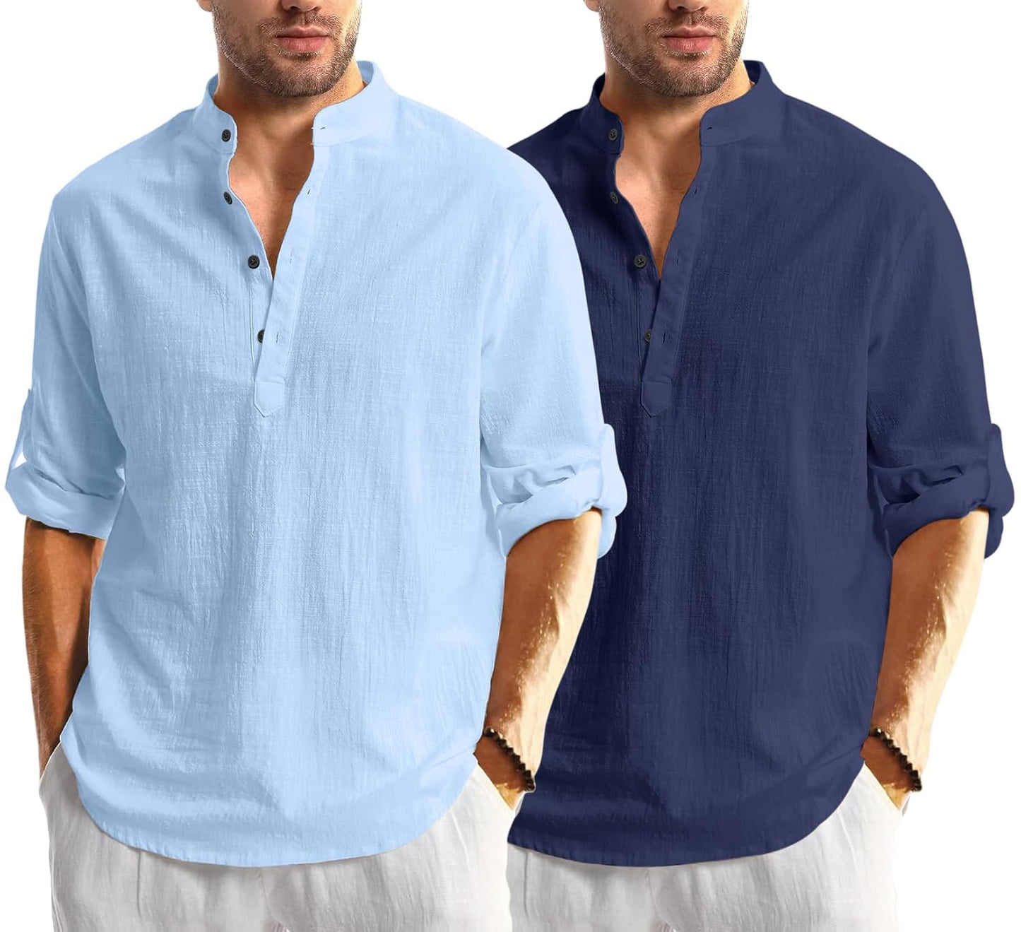 Bellstone Men's Solid Regular Fit Dress Shirt