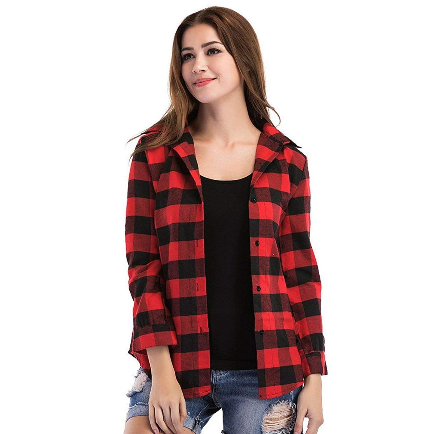 Kanzul -Fashion Passion Casual Checkered Full Sleeves