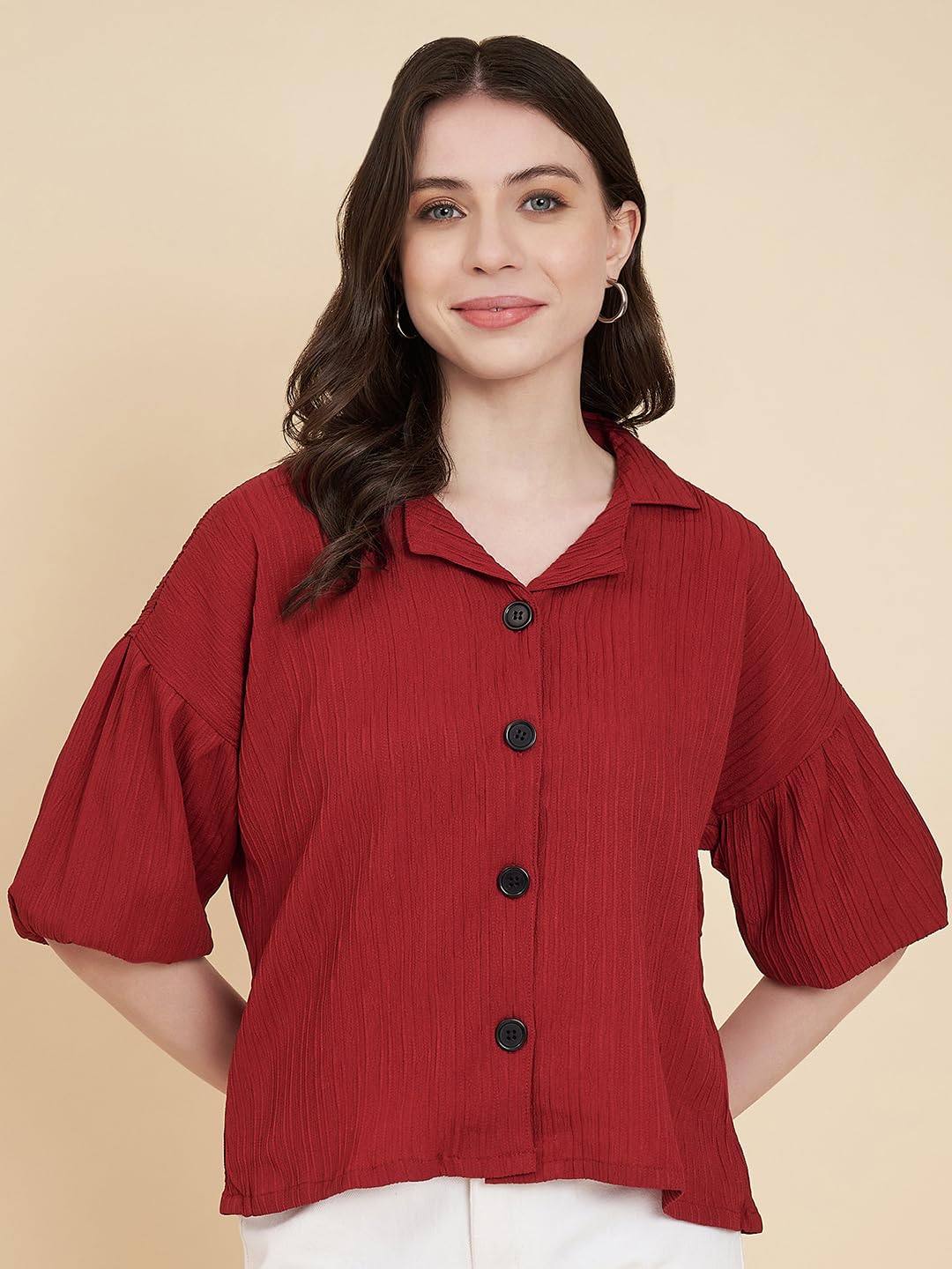 VAIRAGEE Women Cotton Blend Striped Pattern