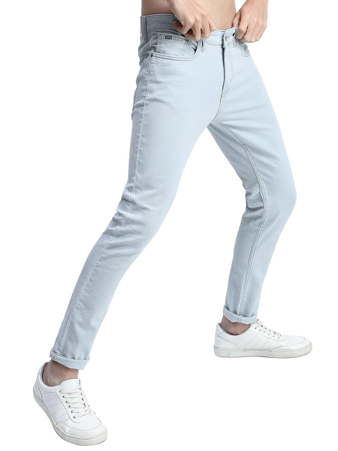 KETCH Men's Slim Fit Mid Rise Jeans (Stretchable)
