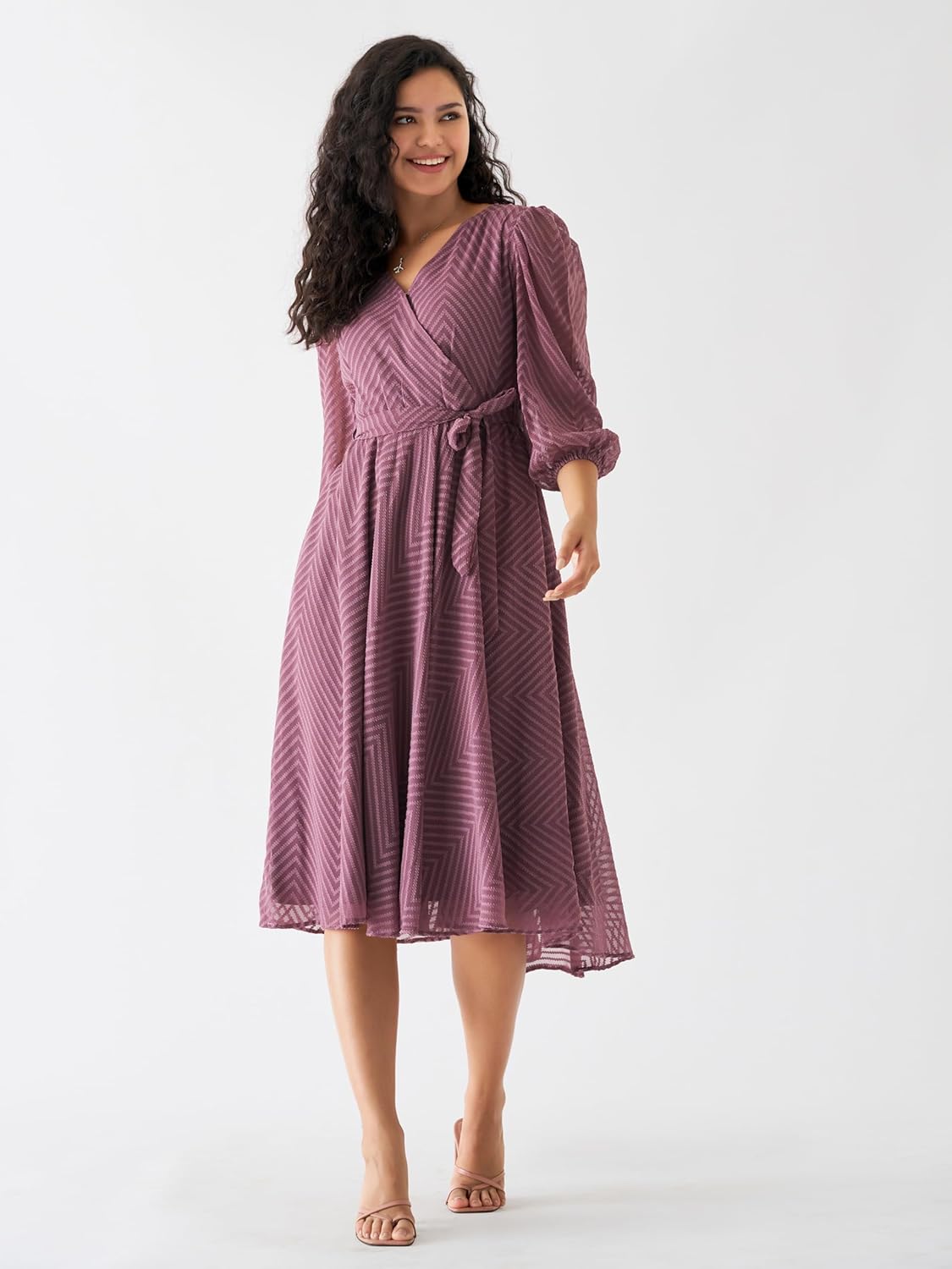 AASK Women Fancy Plain & Solid Designer Dress for Women