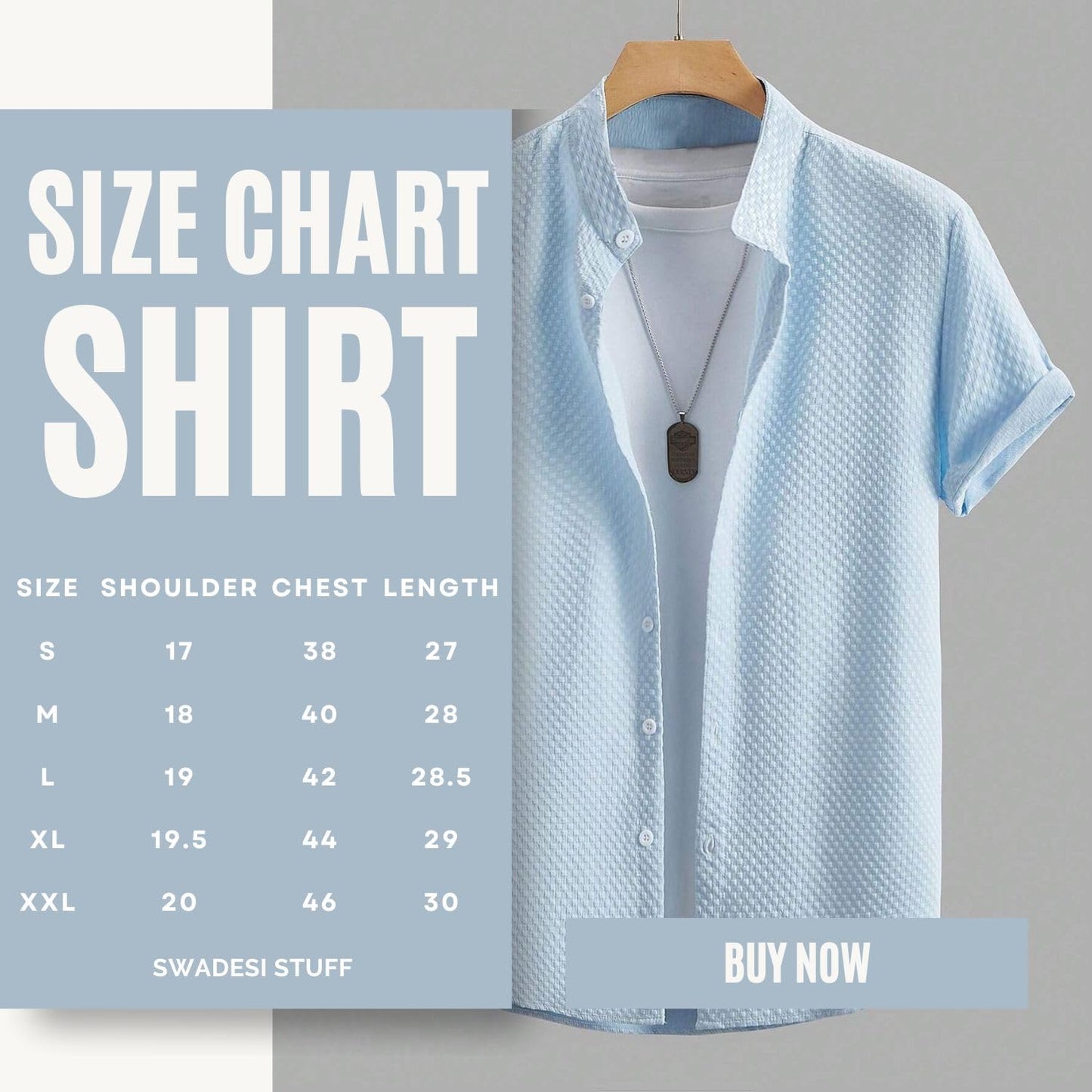 SWADESI STUFF Men's Stylish Polycotton Regular Fit