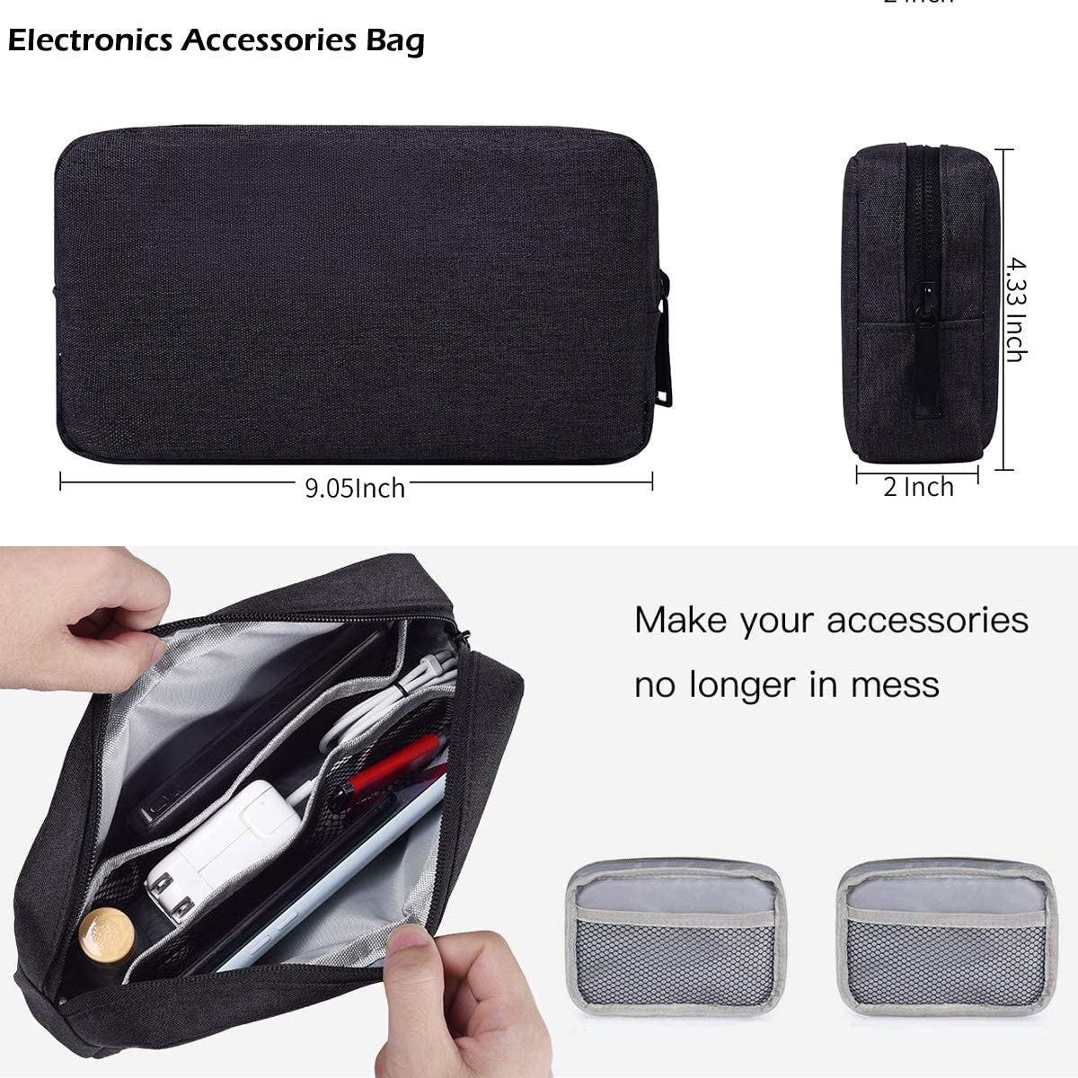 Dynotrek Zipper 14 inch Laptop Sleeve Case