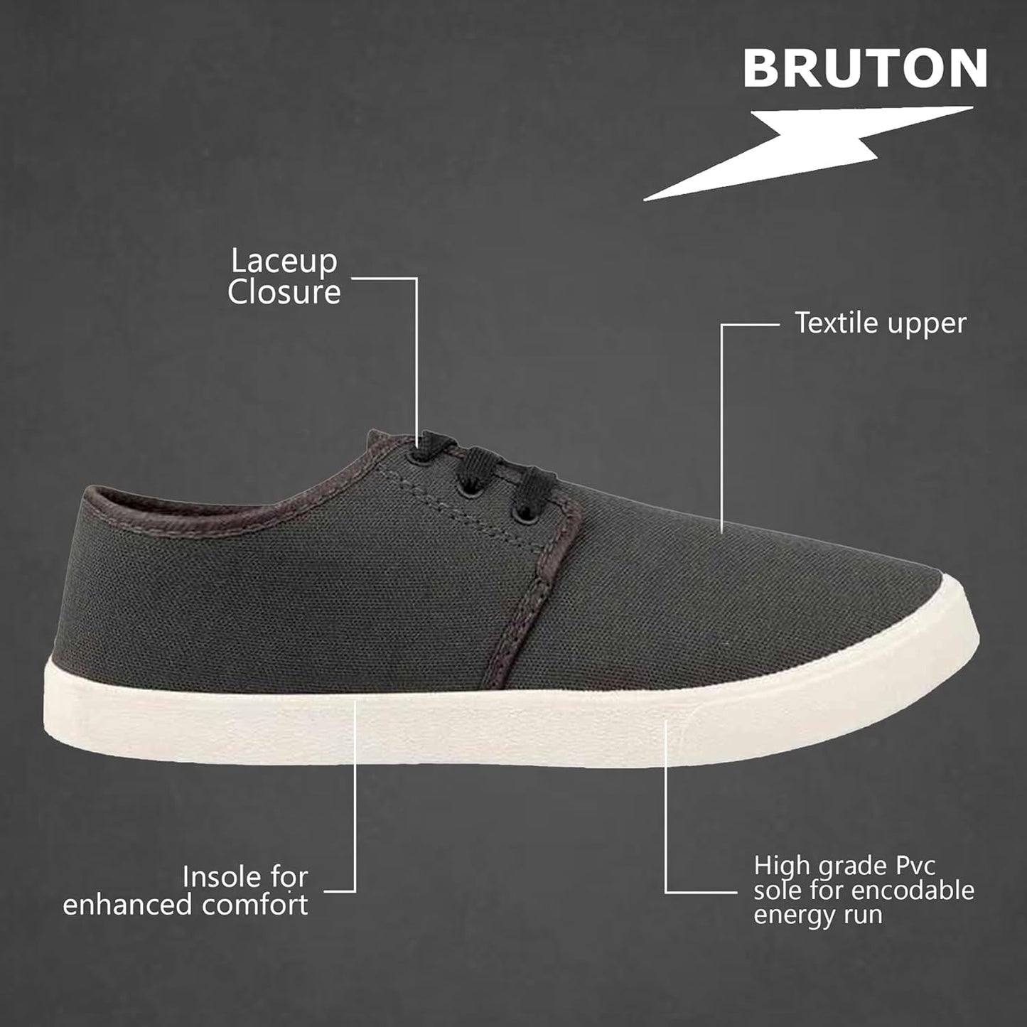 BRUTON Sneakers Casual Shoes Walking Shoes - alphahostel.in