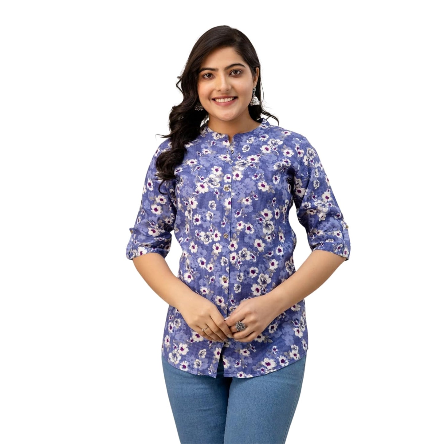 Women's Rayon Indian Culture Tunics Tops