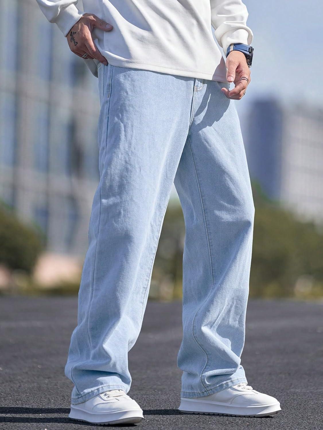AFT Torpedo Men Baggy Denim Jeans