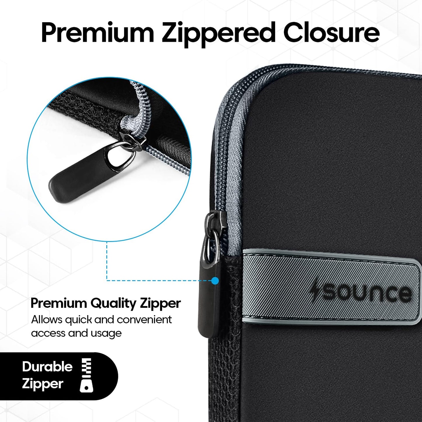 Protective Laptop Bag Sleeve fits Upto 15.6
