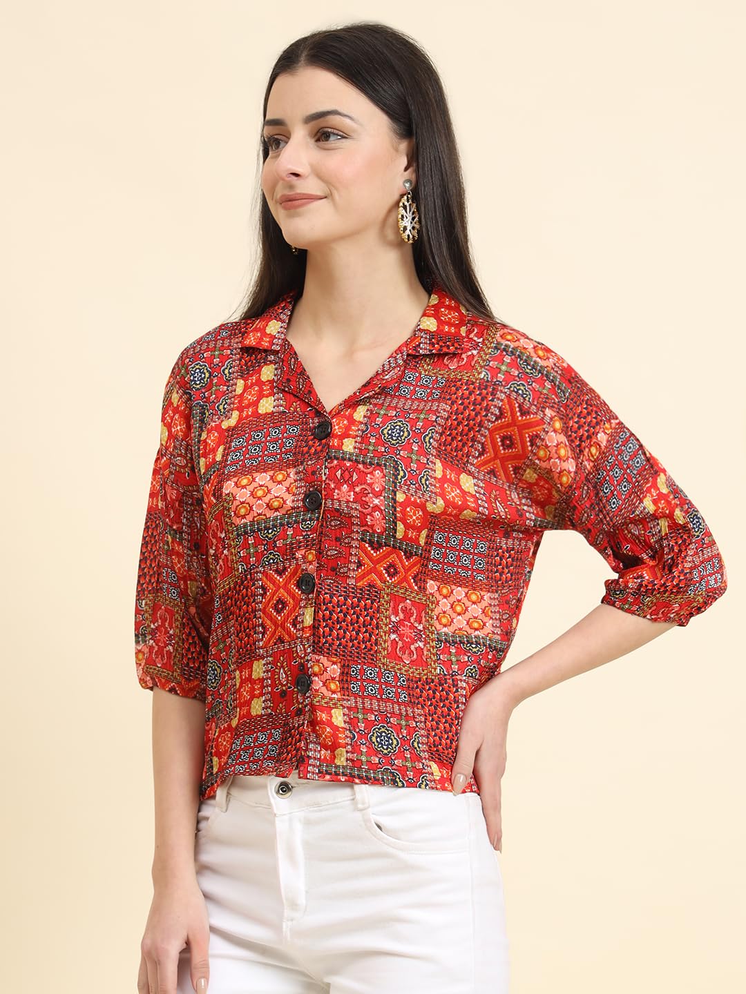 SOFISTY Women's Boxy Shirt | Cotton Bland