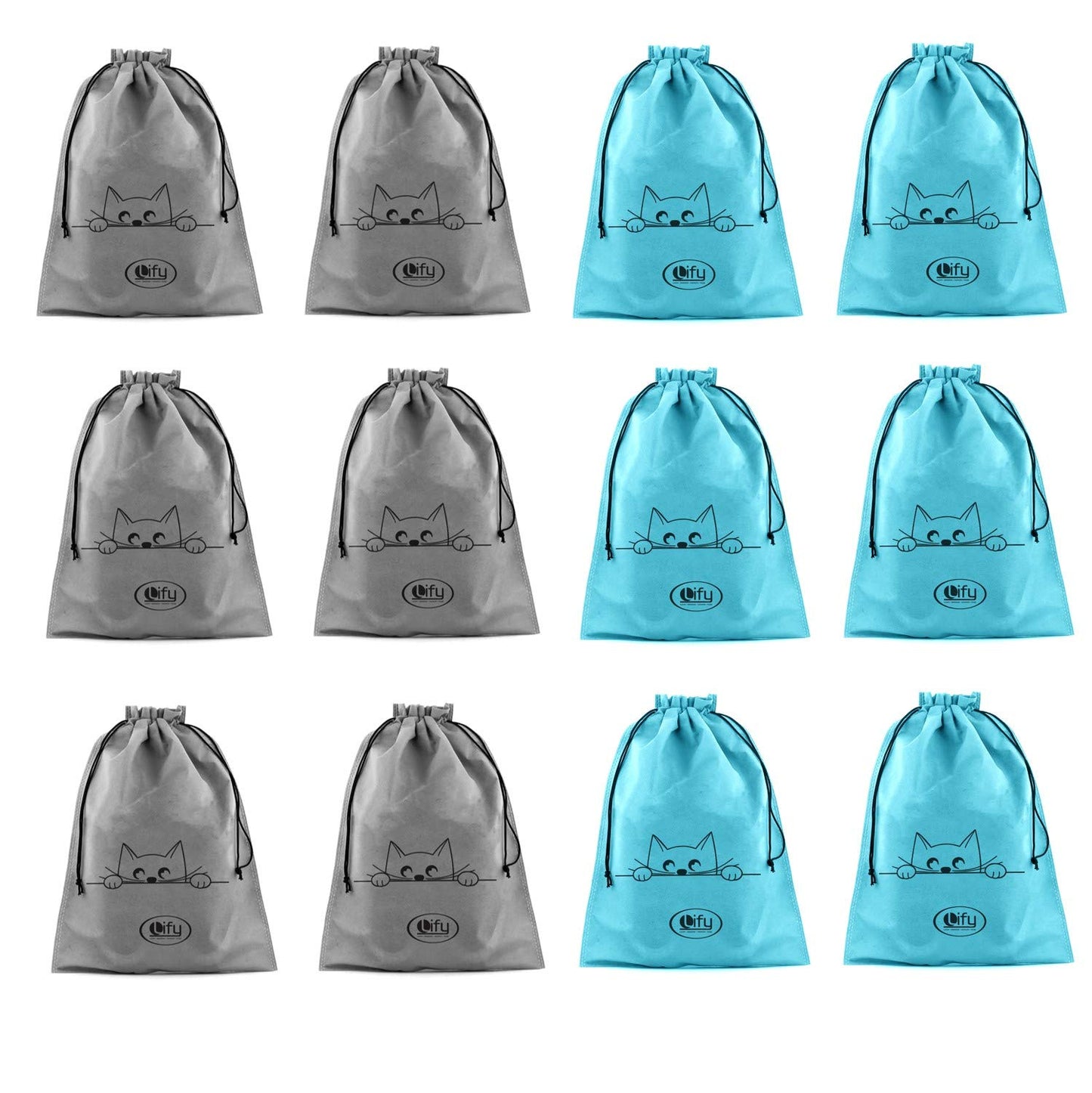 Lify Travel Shoe Bags, Portable Travel Shoe Tote Bags