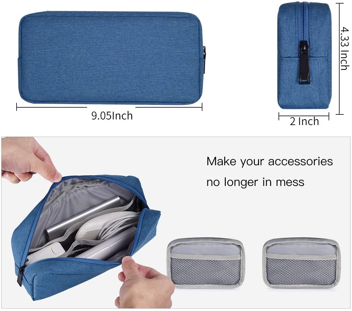 Dynotrek Zipper 14 inch Laptop Sleeve Case