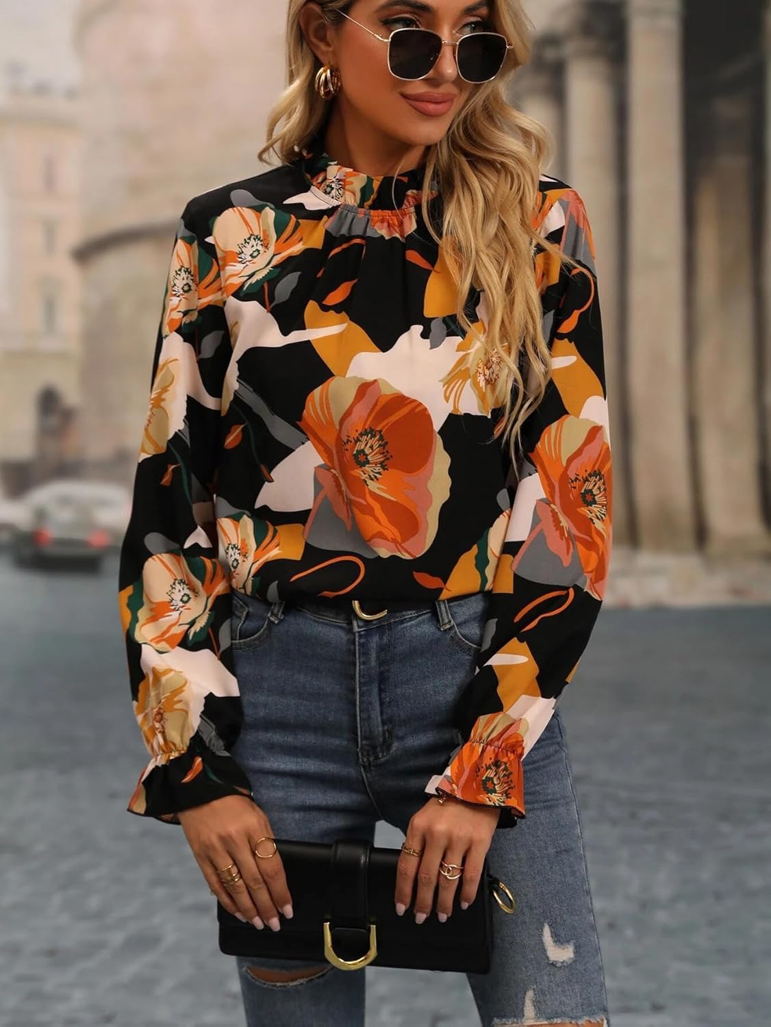 VastraVibes Women's Floral Regular Fit