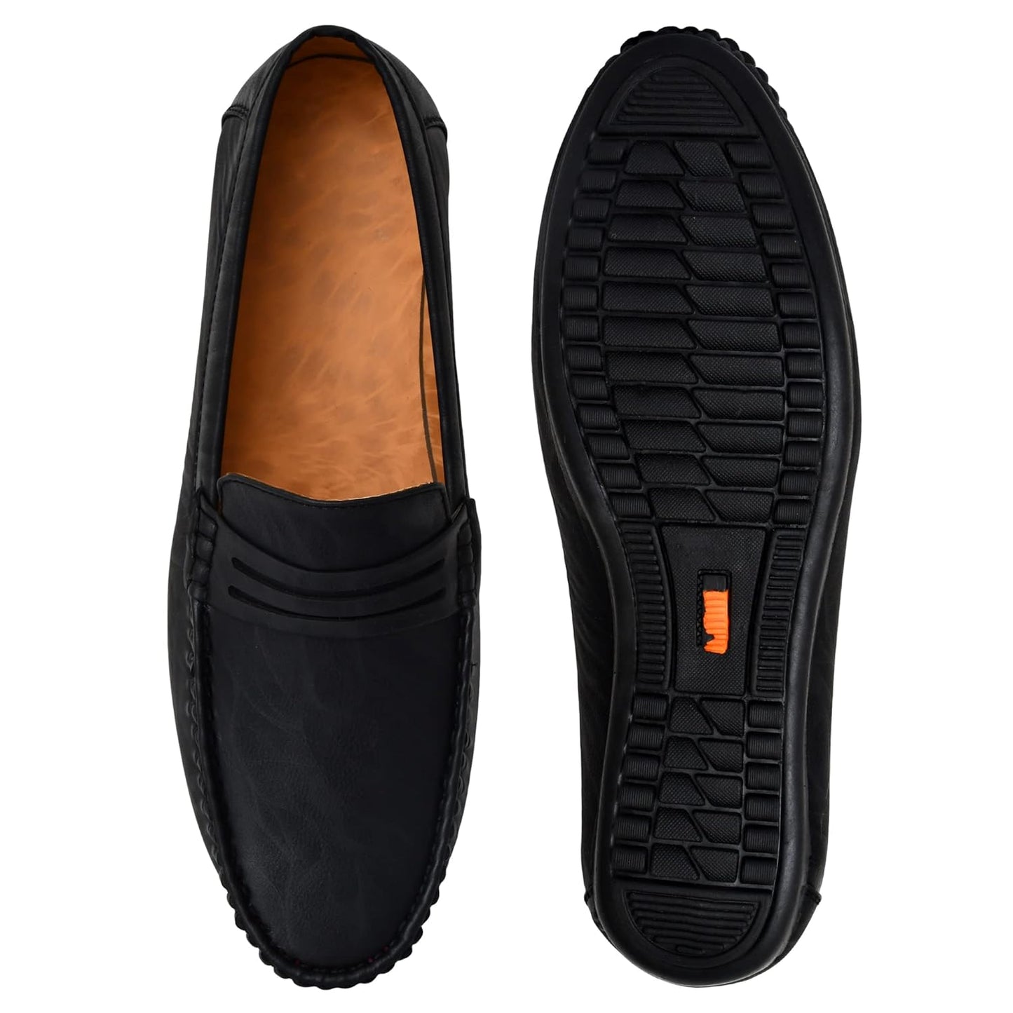Karaddi Loafer for Men's Shoes Tan Brown Black Shoe - alphahostel.in