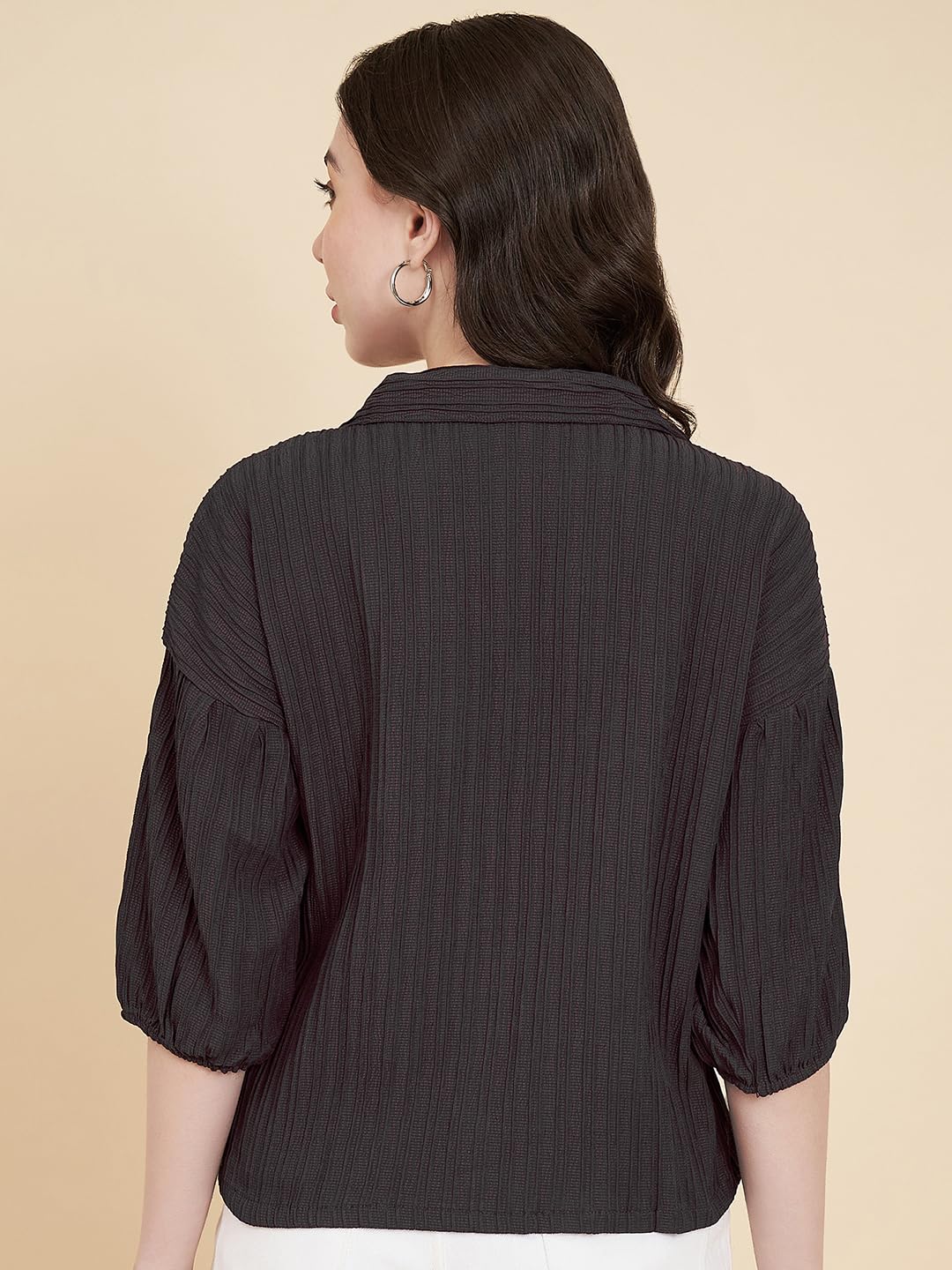 VAIRAGEE Women Cotton Blend Striped Pattern