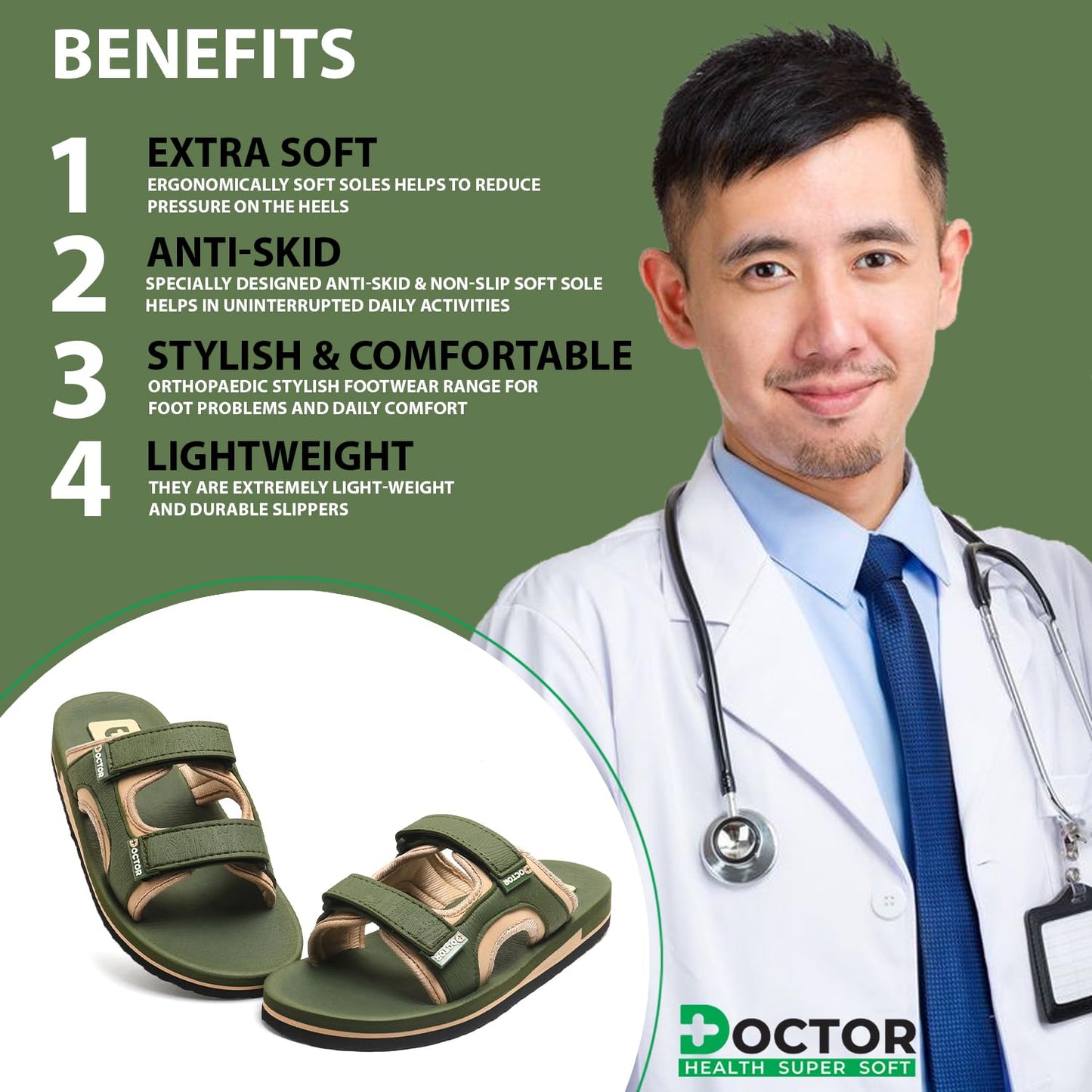 DOCTOR HEALTH SUPER SOFT Stylish Cushioned
