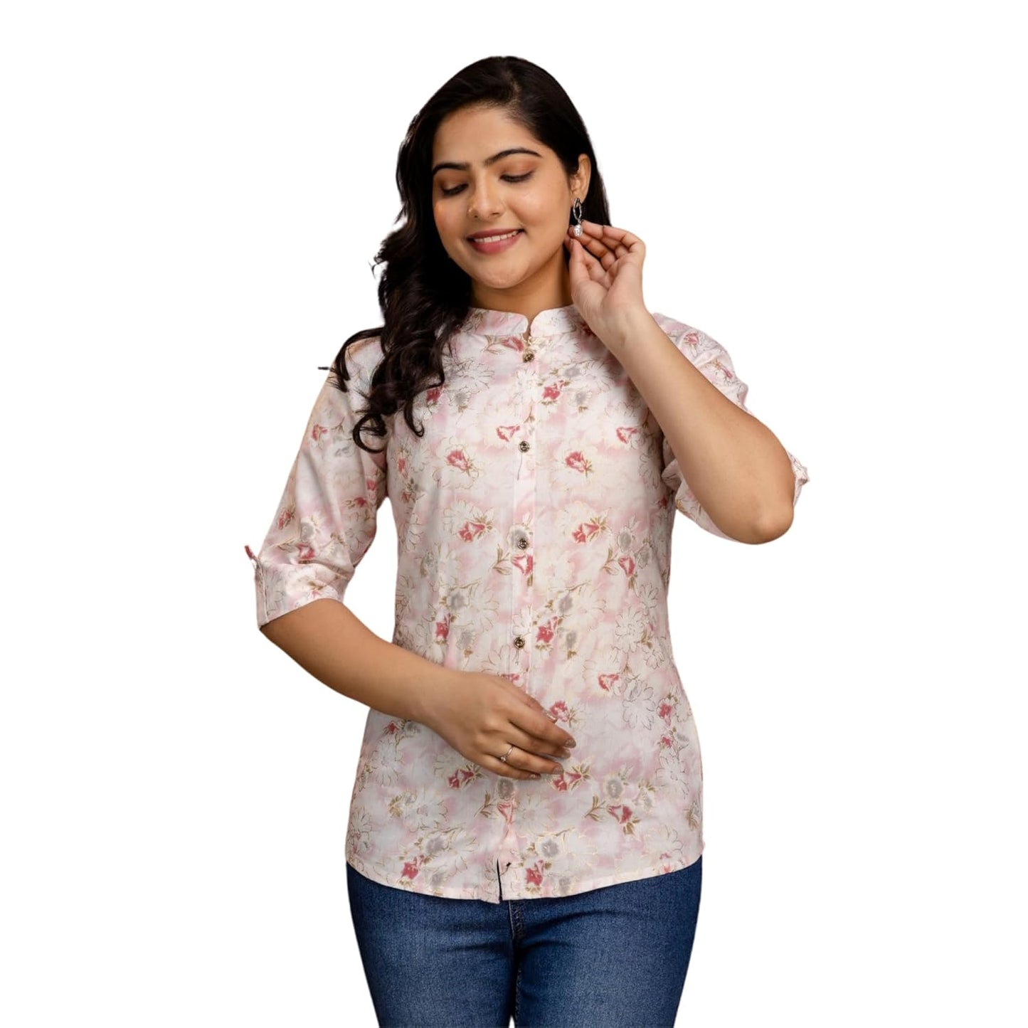 Women's Rayon Indian Culture Tunics Tops