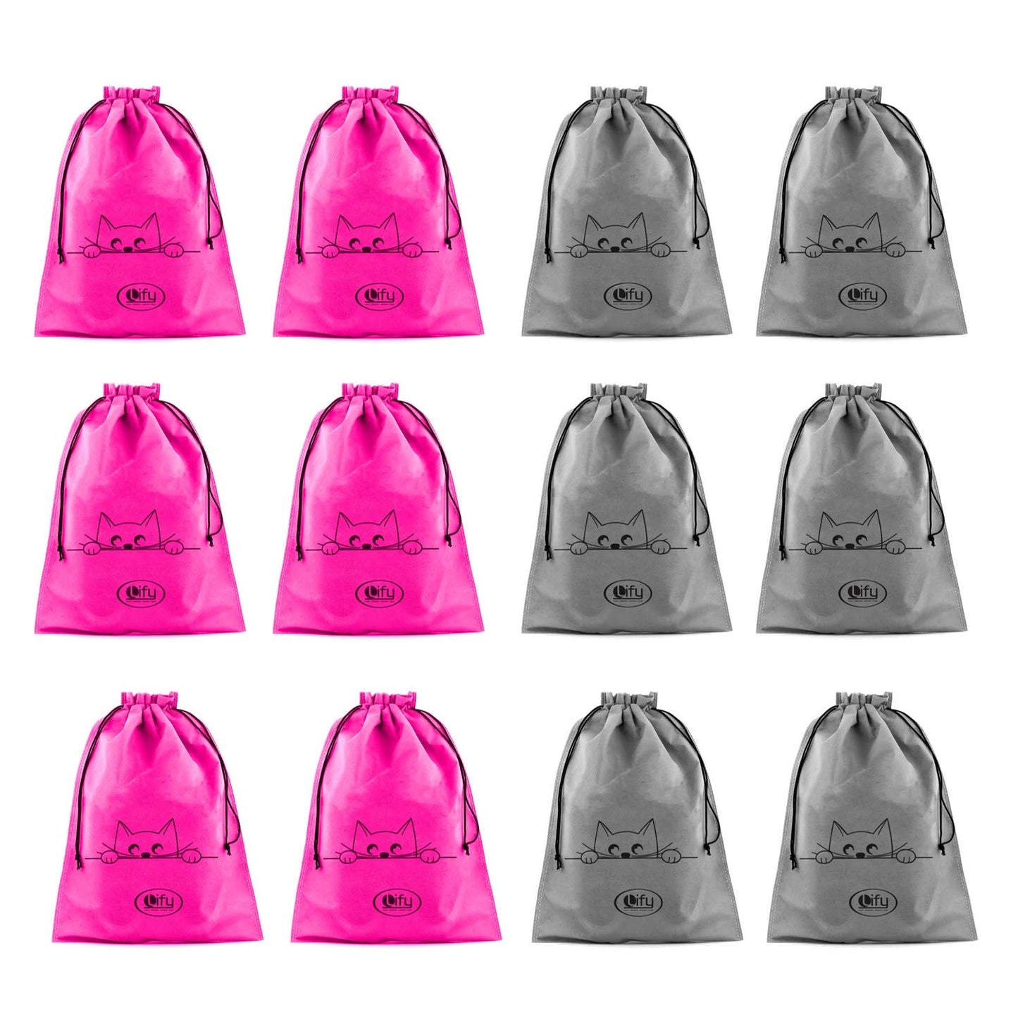 Lify Travel Shoe Bags, Portable Travel Shoe Tote Bags