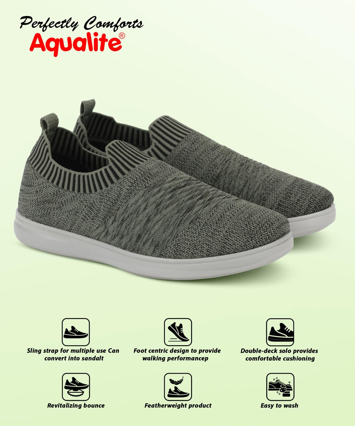 Aqualite Mens Pls-603 Shoes - alphahostel.in