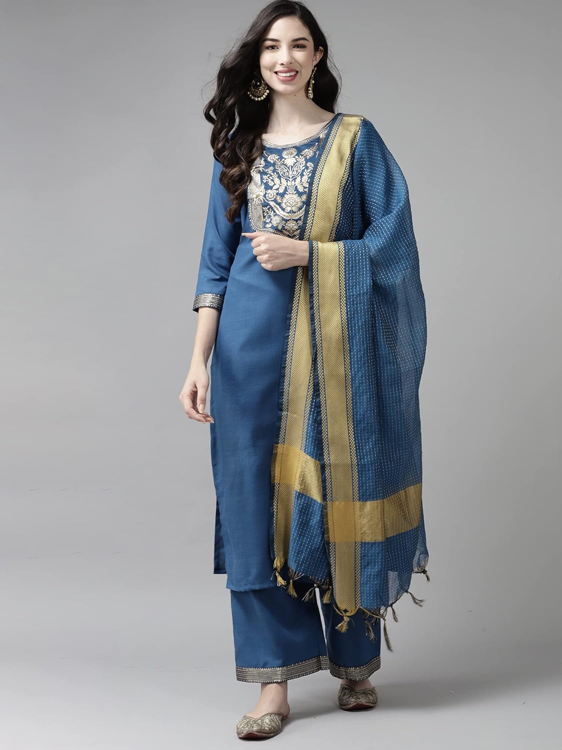 INDO ERA Women's Rayon Woven Design Dupatta