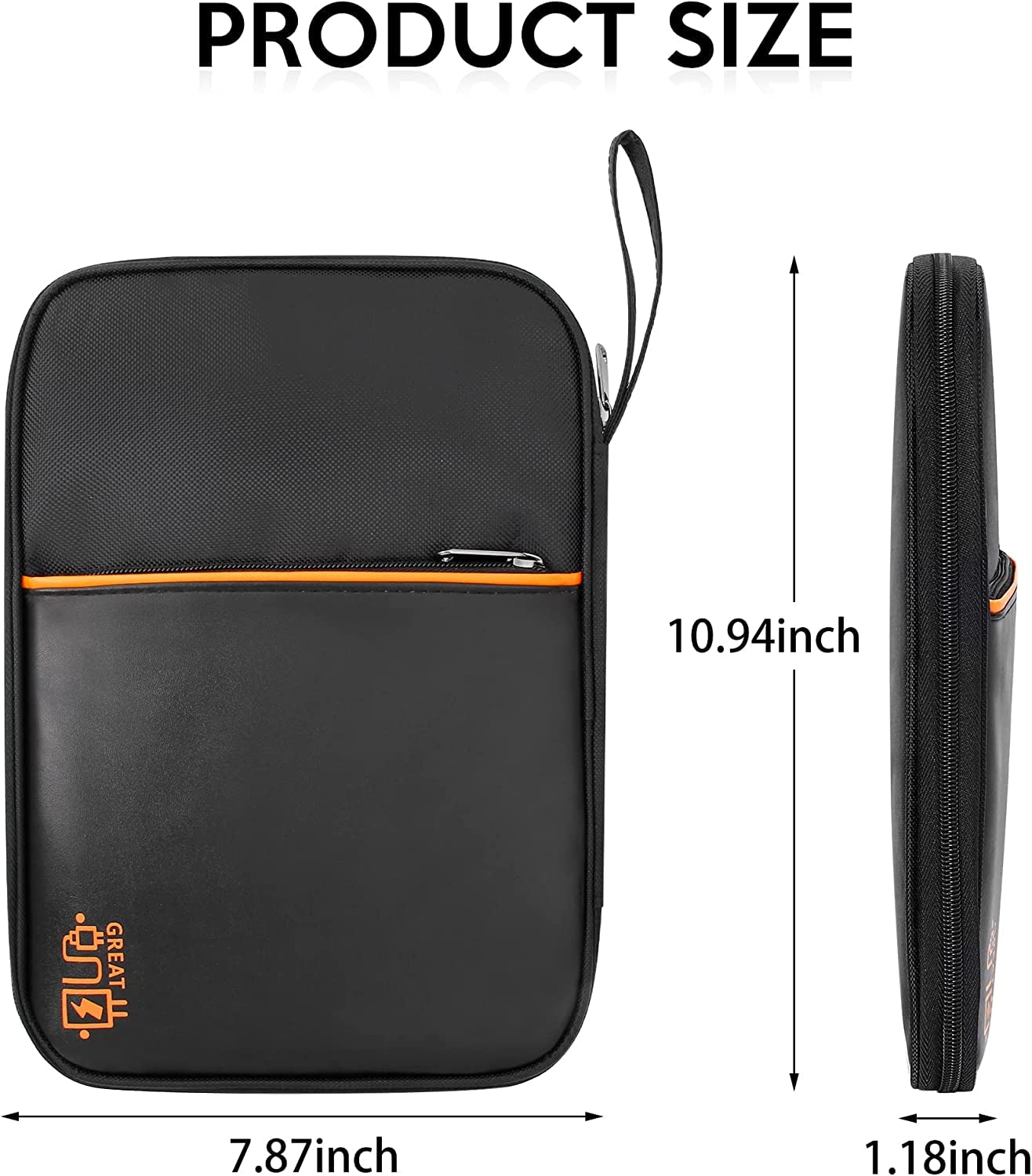 Electronics Organizer Bag Waterproof Carrying Pouch