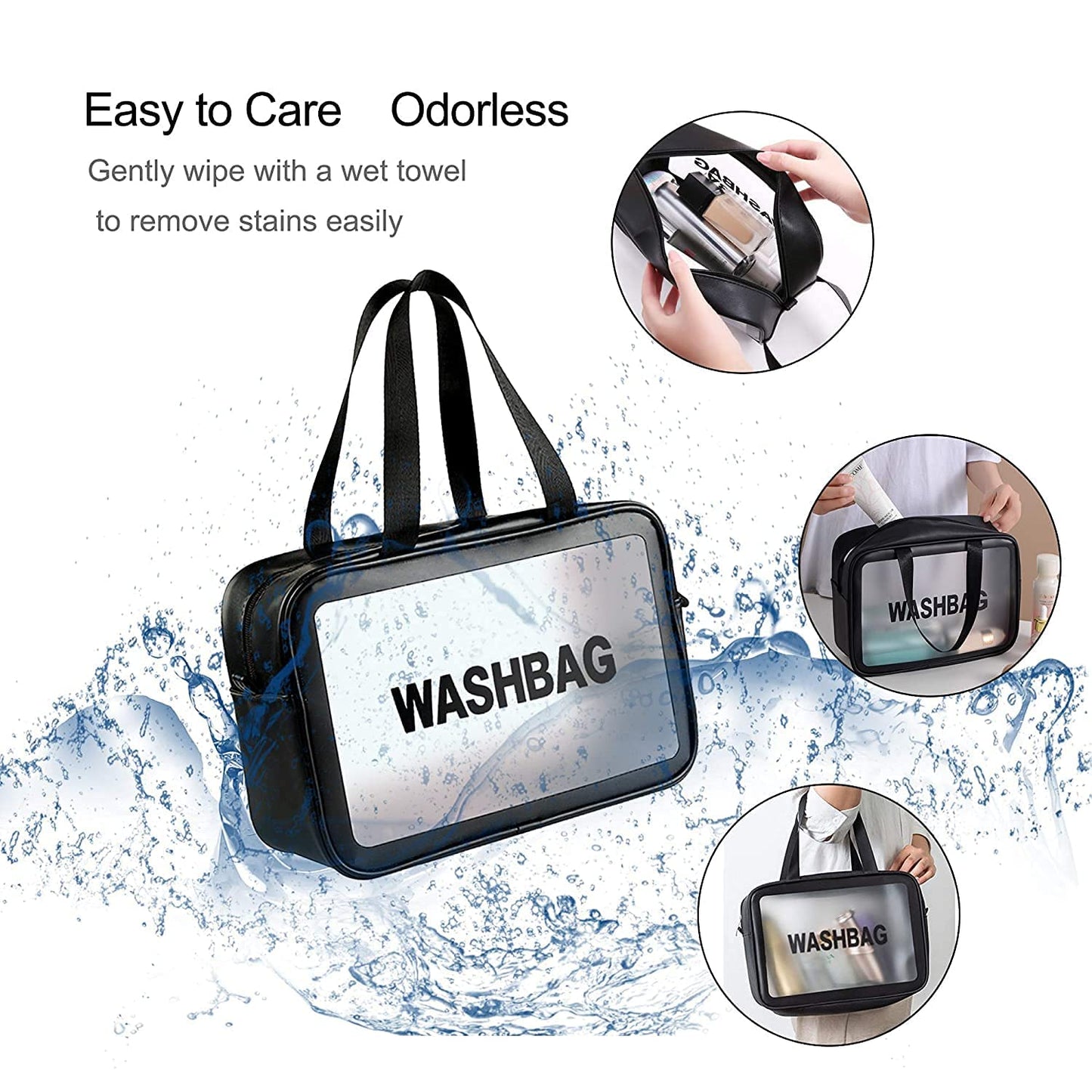 KUKLAR Wash Bag Pouch for Travel Kit Toiletry Bag
