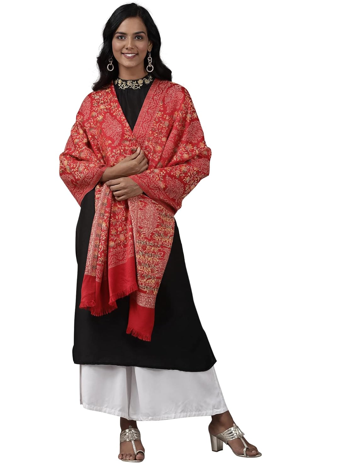 INDO ERA Women's Rayon Woven Design Dupatta
