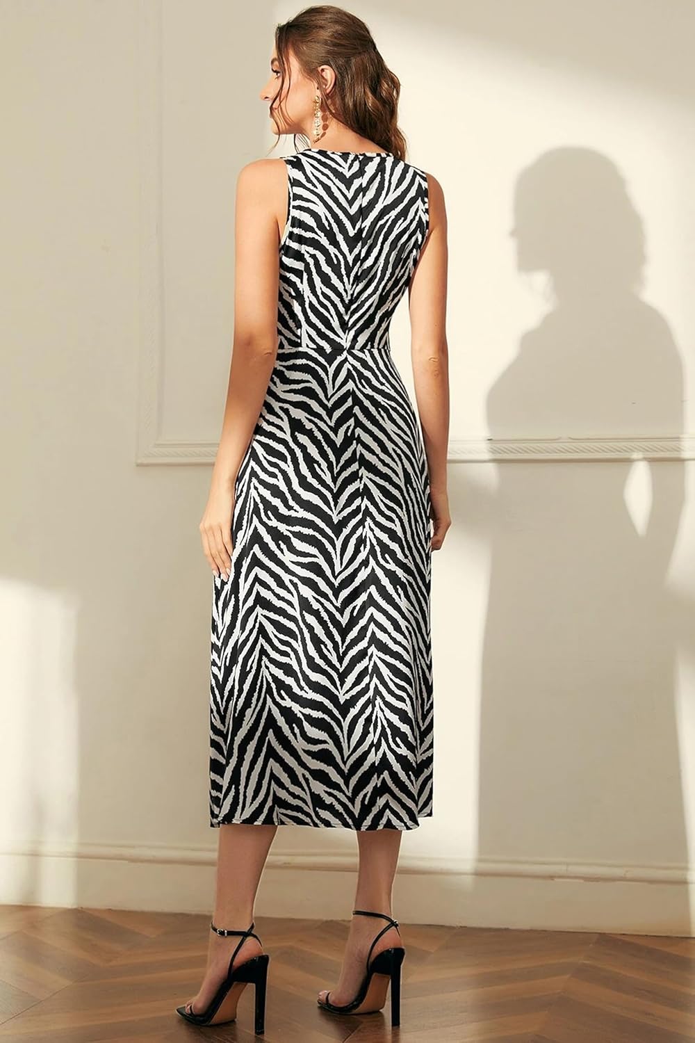Fashion Dream Womens Cotton Blend Printed Dress|Western Dress