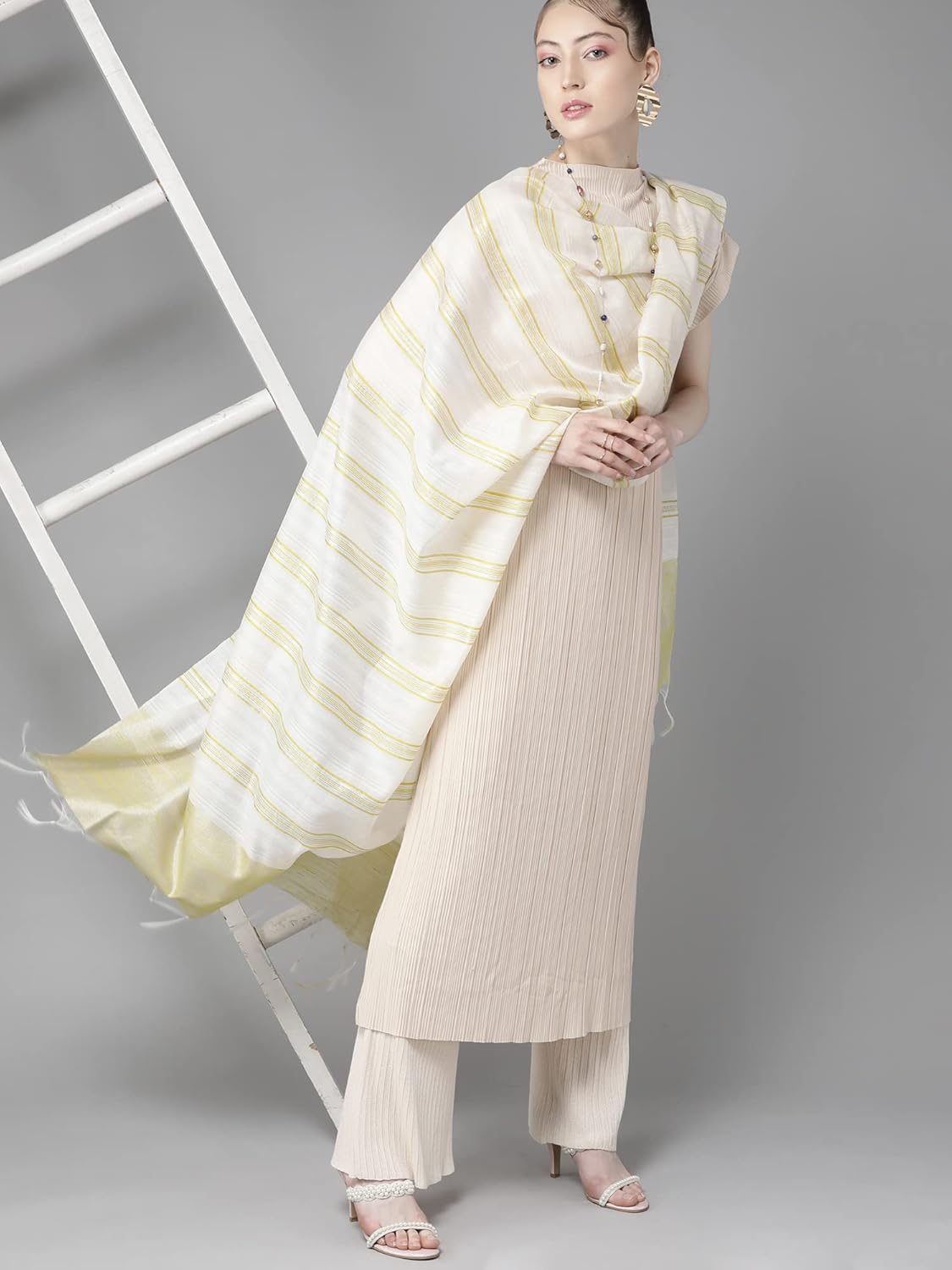 INDO ERA Women's Rayon Woven Design Dupatta