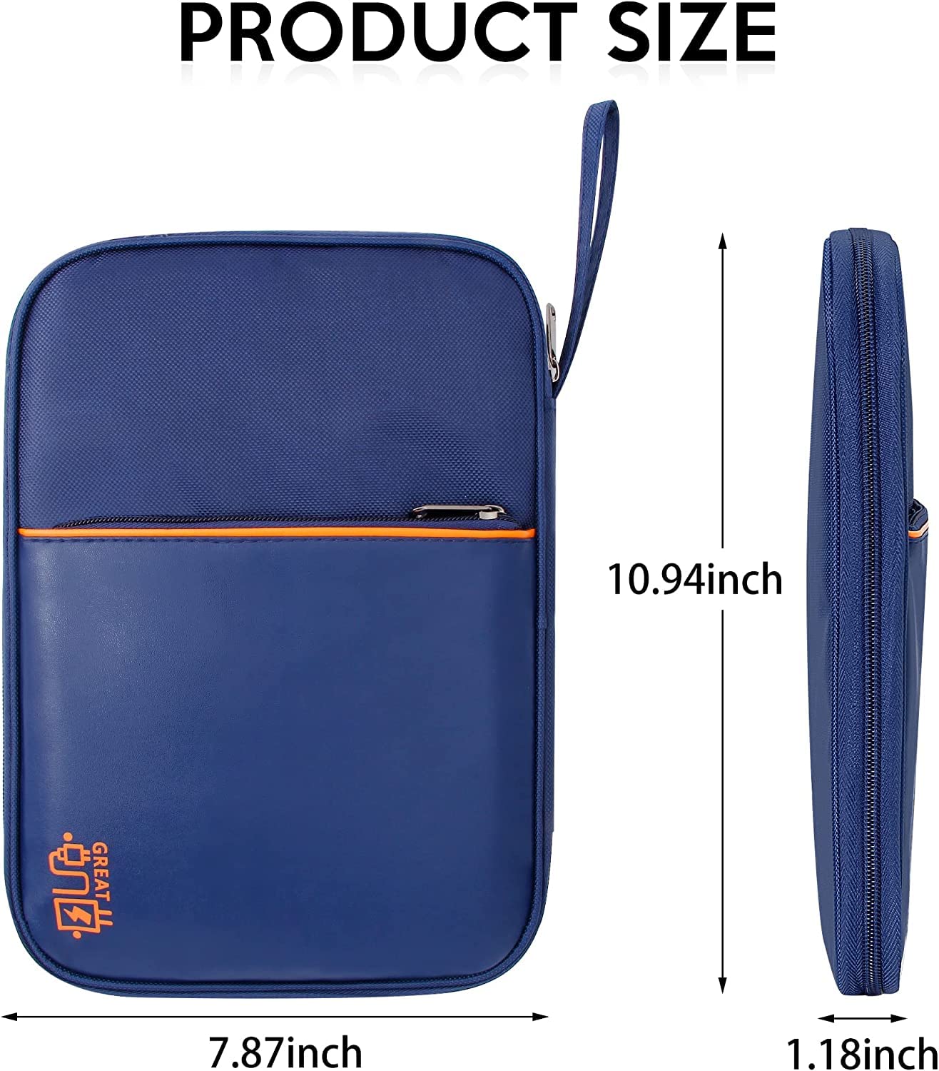 Electronics Organizer Bag Waterproof Carrying Pouch