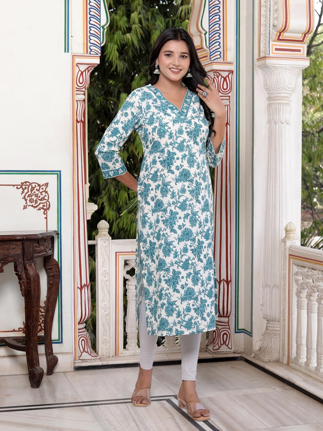 Jevi Prints Cotton Cambric Kurti - Printed Women's Kurta