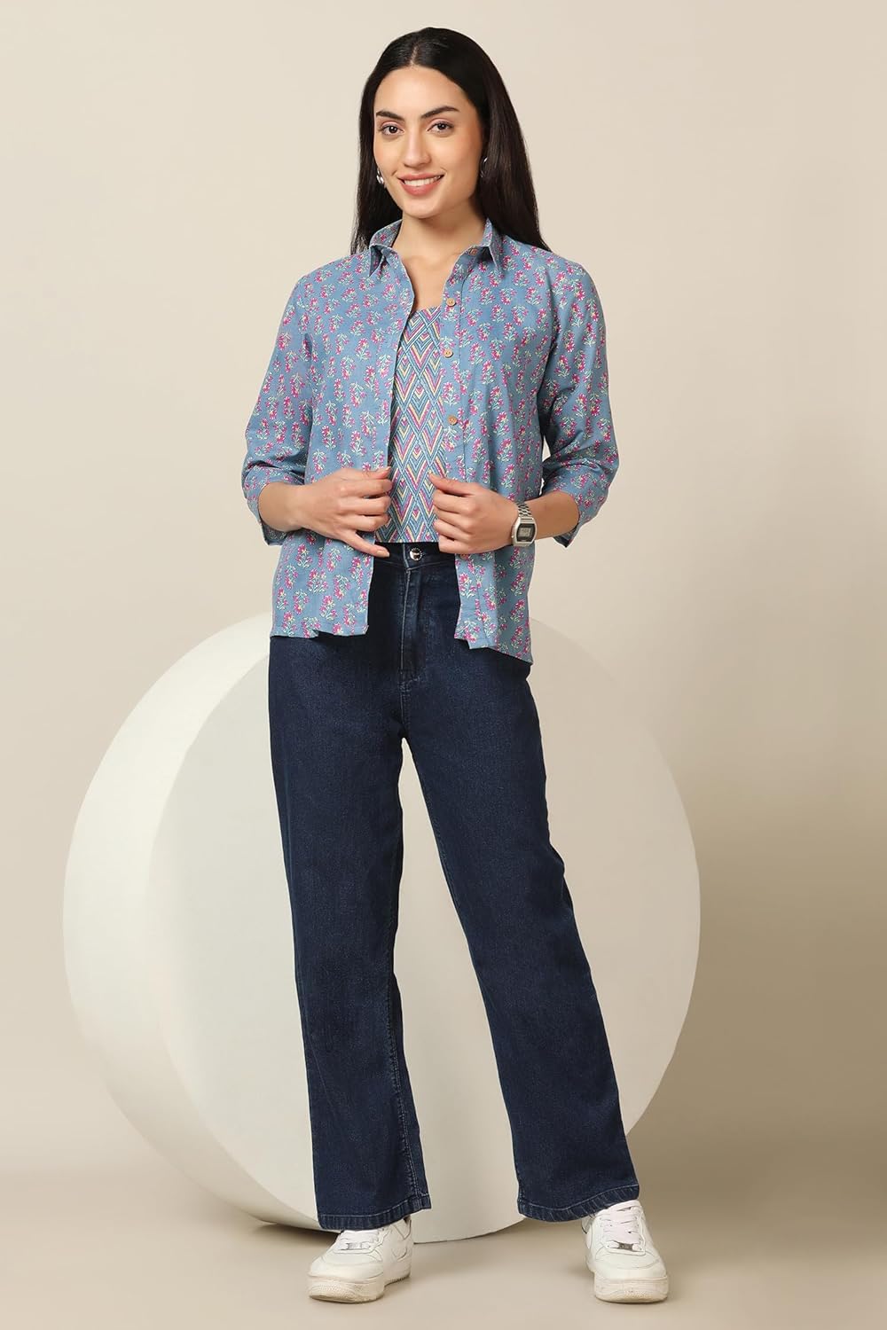 Fashion Dream Women’s Regular Fit Shirt with Inner
