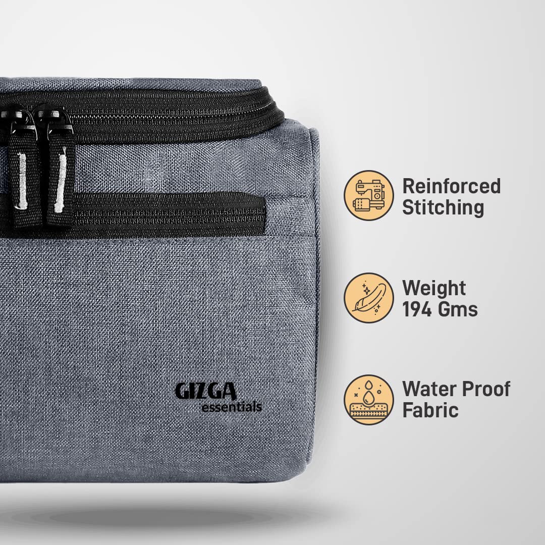 Gizga Essentials Travel Toiletry Kit Bag for Men & Women