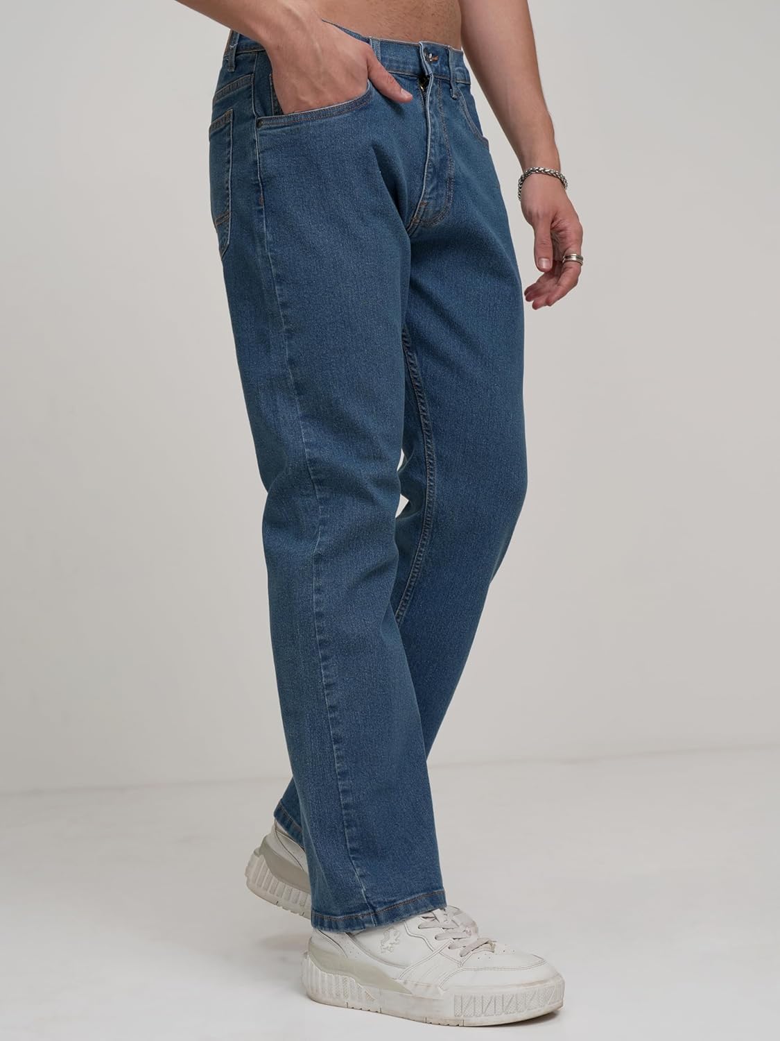 Highlander Men's Straight Jeans