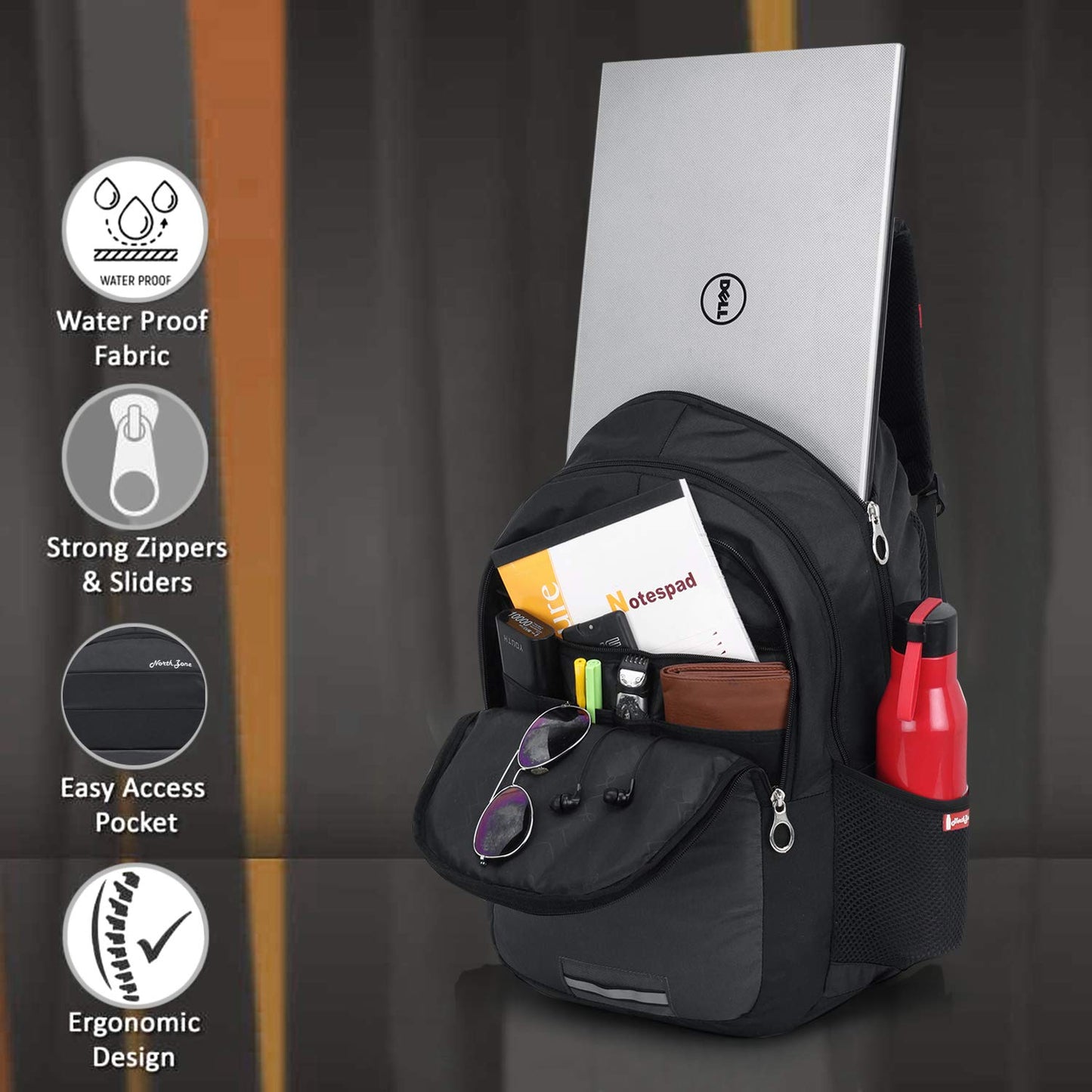 NORTH ZONE Lightweight school bags Backpacks - alphahostel.in