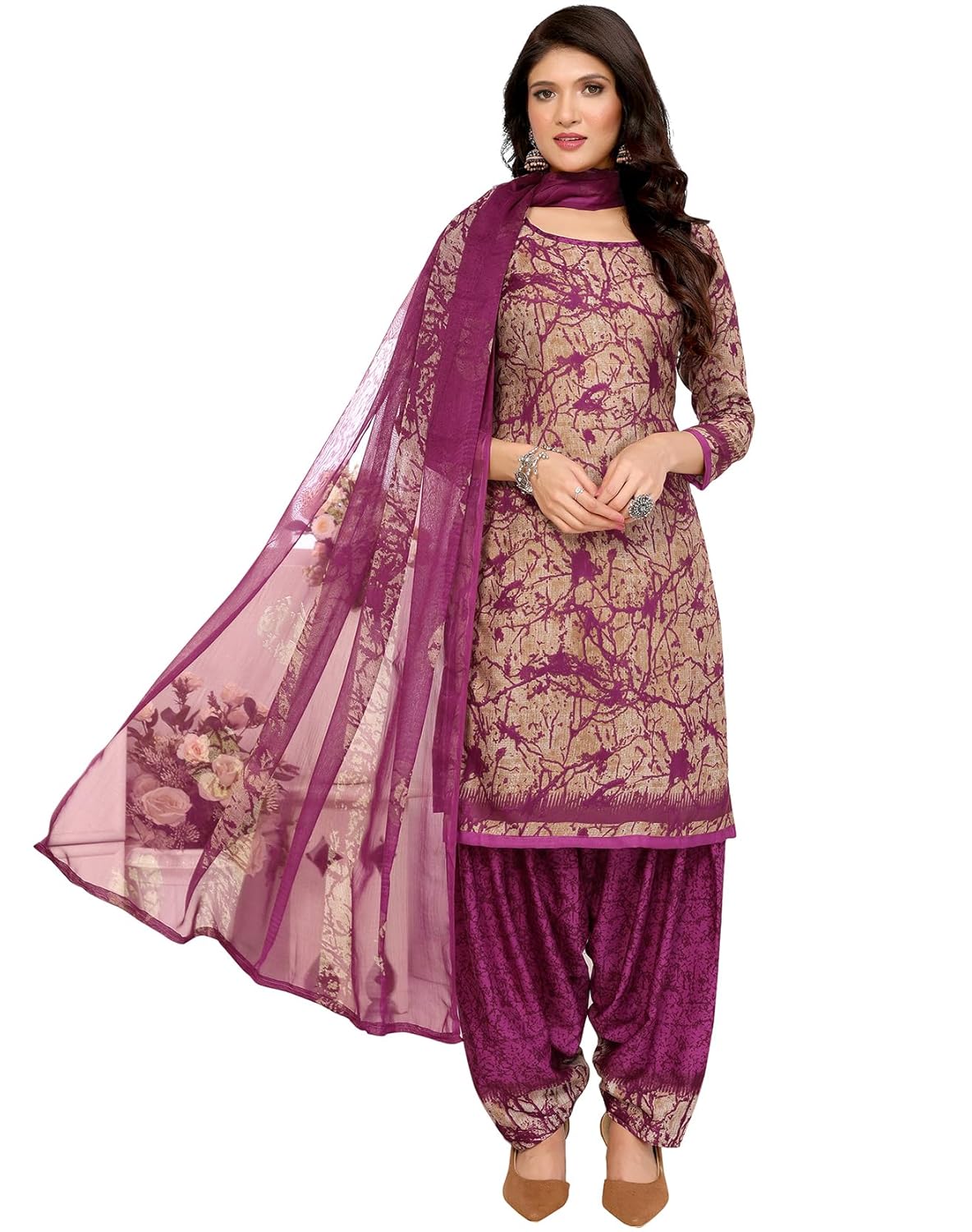 Yashika Women's Printed Dress Material