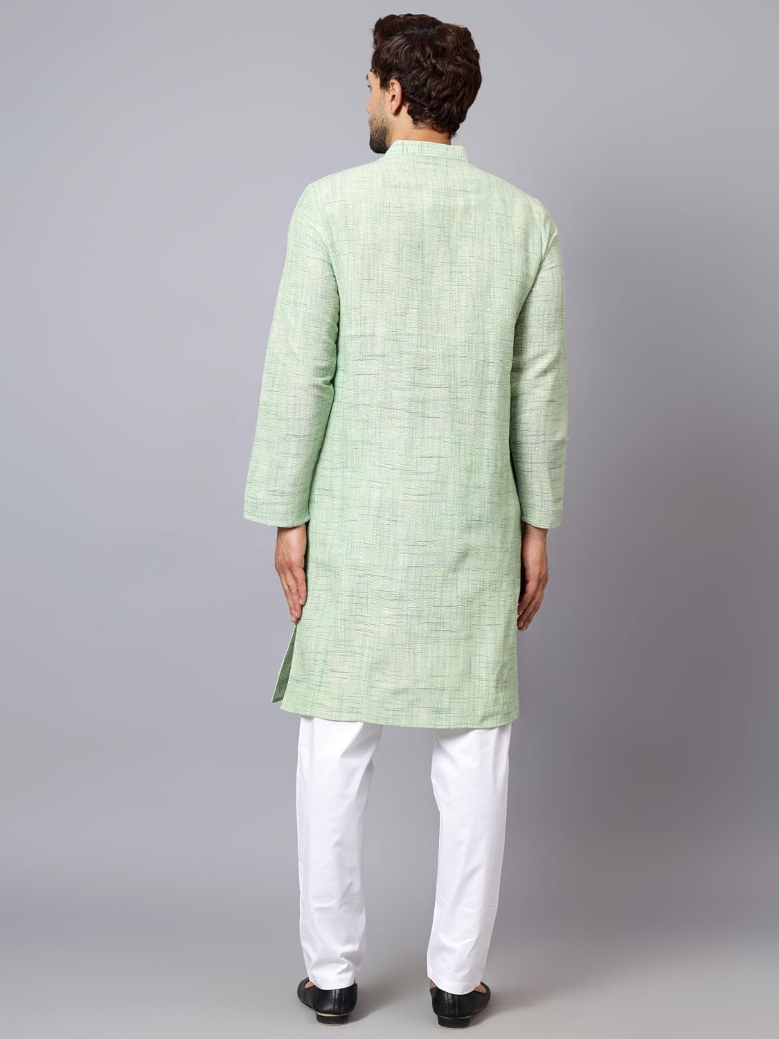LATEST CHIKAN Men's Cotton Regular Kurta